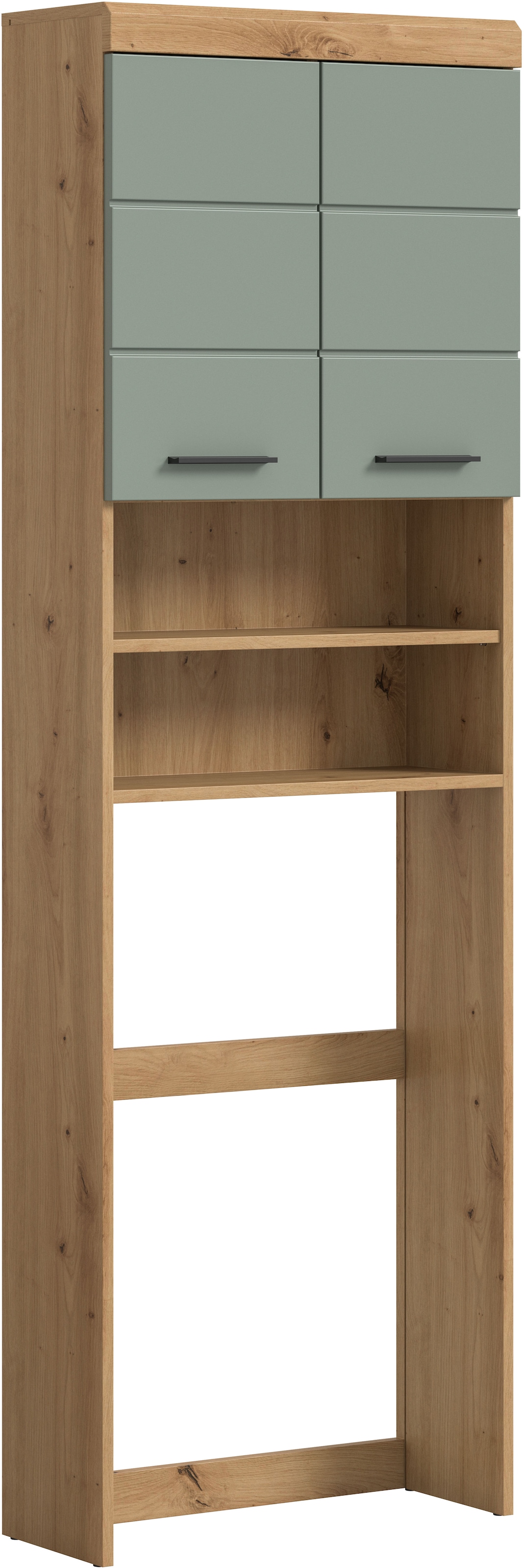 INOSIGN Waschmaschinenumbauschrank »Siena, Breite 63cm, für Waschmaschine & Trockner, 2 Türen, MDF-Front«, in verschiedenen Farben, Überbauschrank, Umbauschrank, Badschrank