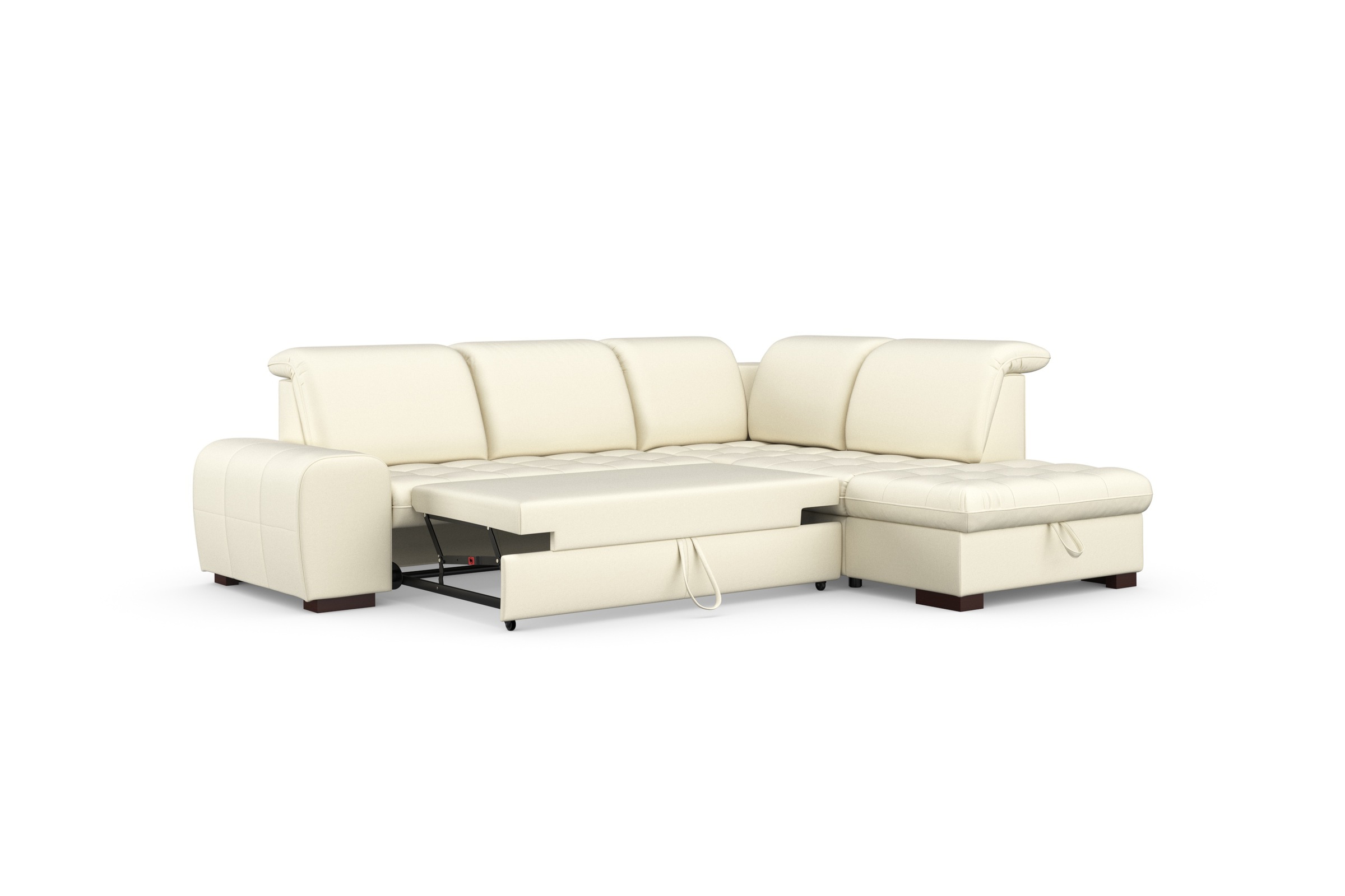 sit&more Ecksofa »Luxor L-Form«, wahlweise mit Bettfunktion, Stauraum und Kopfteilverstellung