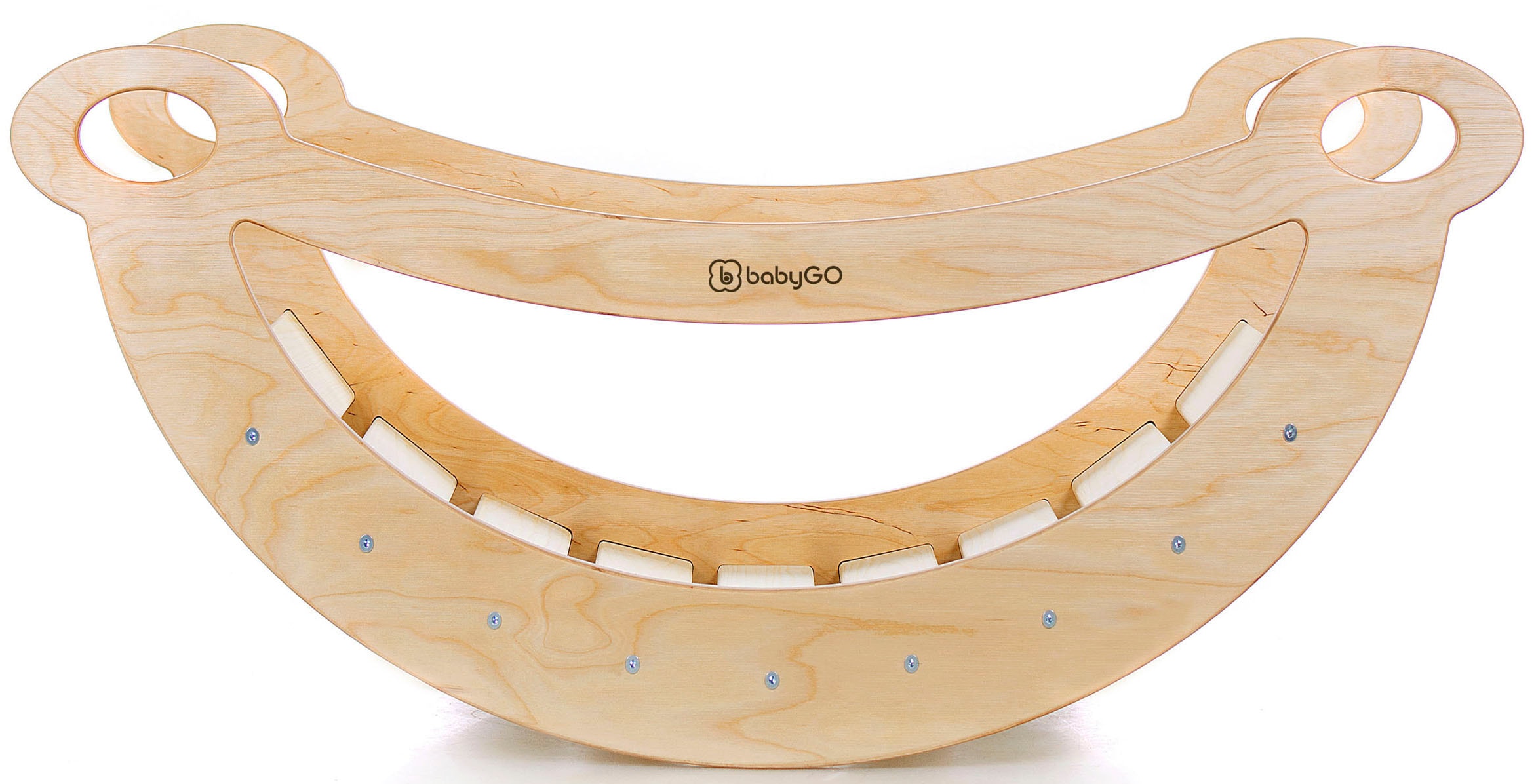 BabyGo Wippe »Woodland Bogenwippe, Seesaw mit Polstereinlage«, Made in Europe