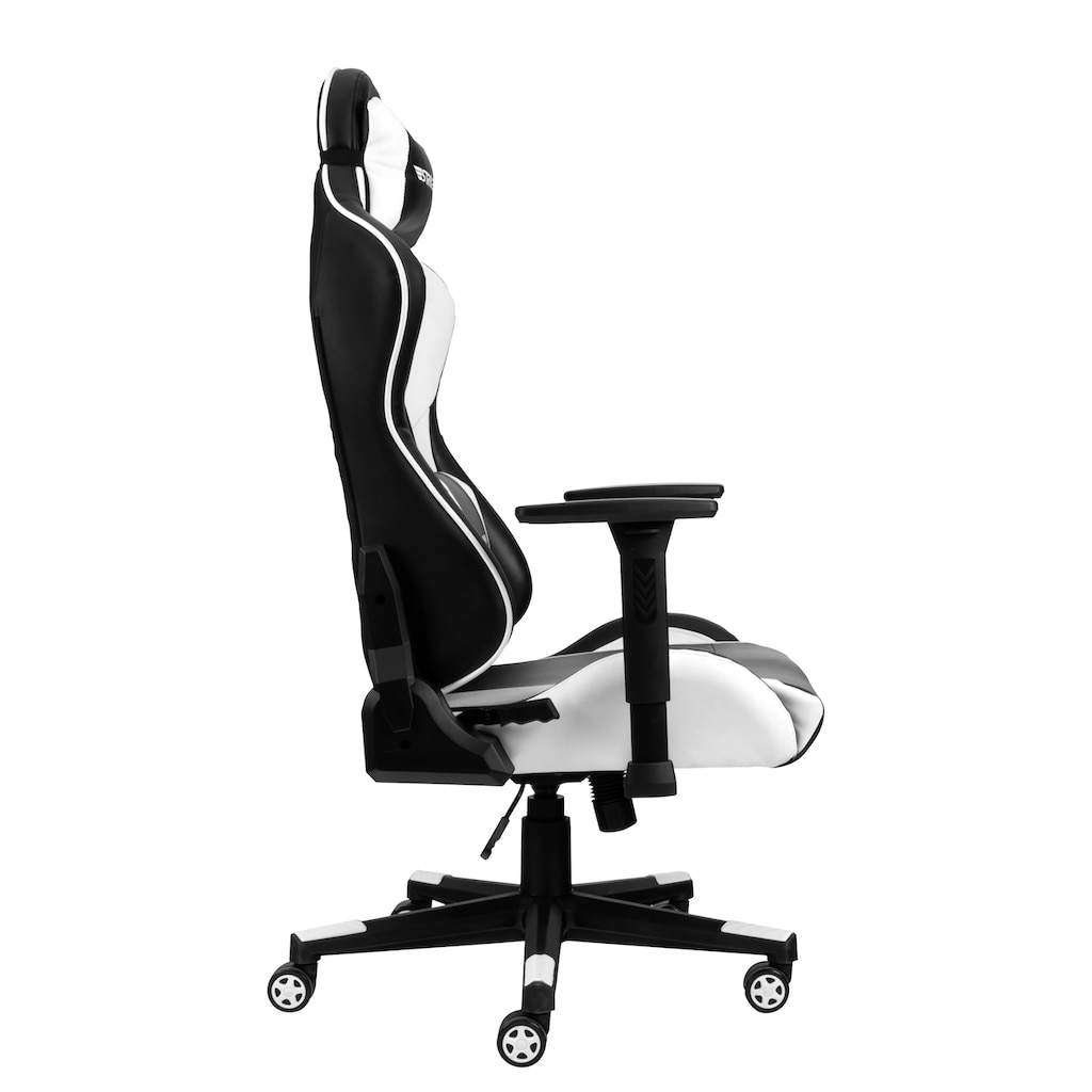 Hyrican Gaming-Stuhl »"Striker Tank" schwarz/weiß, Kunstleder, ergonomischer Gamingstuhl«