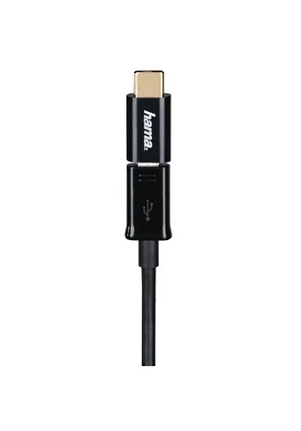 USB-Adapter »Adapter Micro-USB auf USB Type-C-Stecker, Schwarz, USB-Adapter«