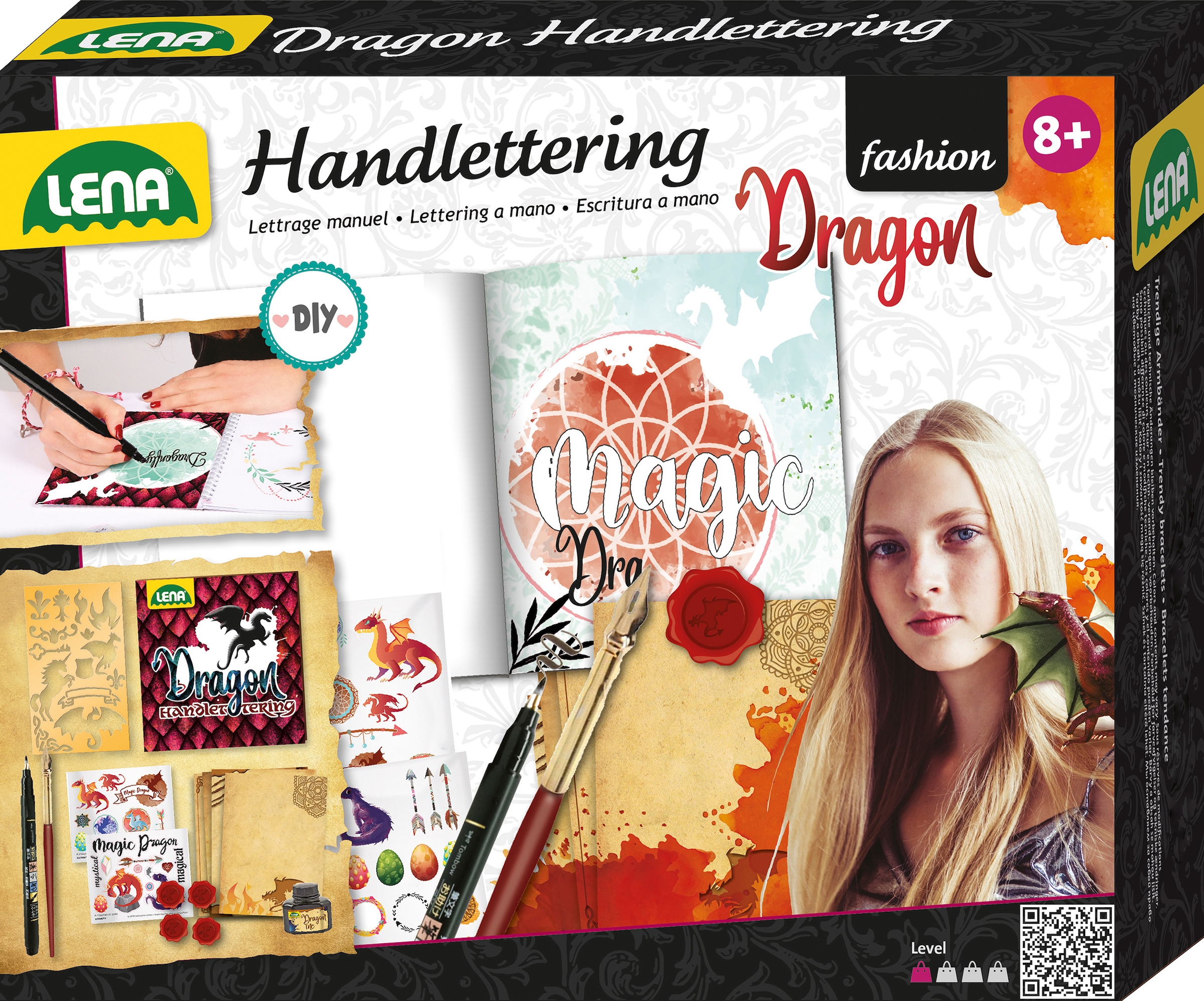 Kreativset »Handlettering Dragon«