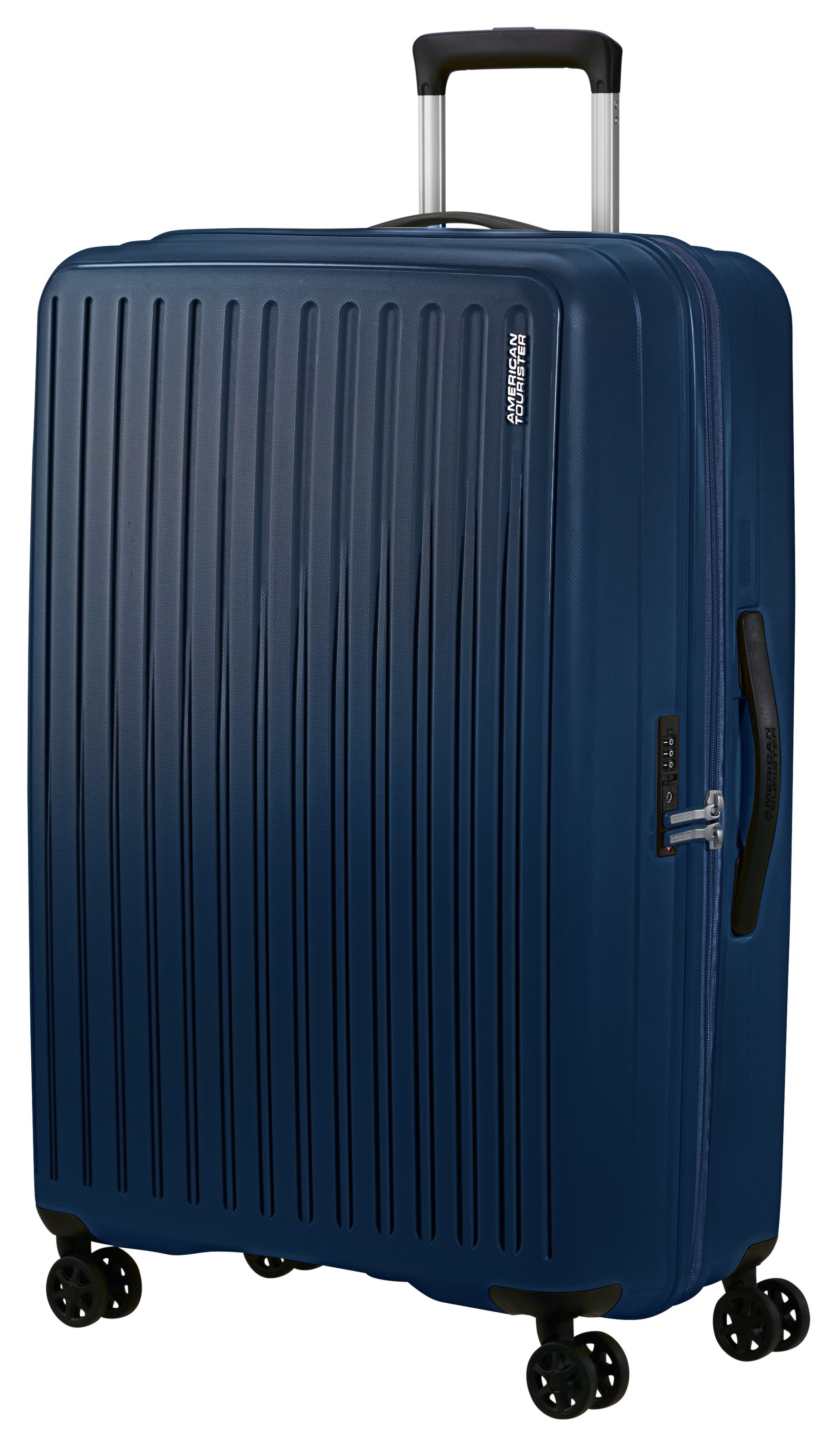 American Tourister® Hartschalen-Trolley »REJOY, verschiedene Größen und Farben«, 4 Rollen, Hartschalen-Koffer personalisierbar versenktes TSA-Schloss