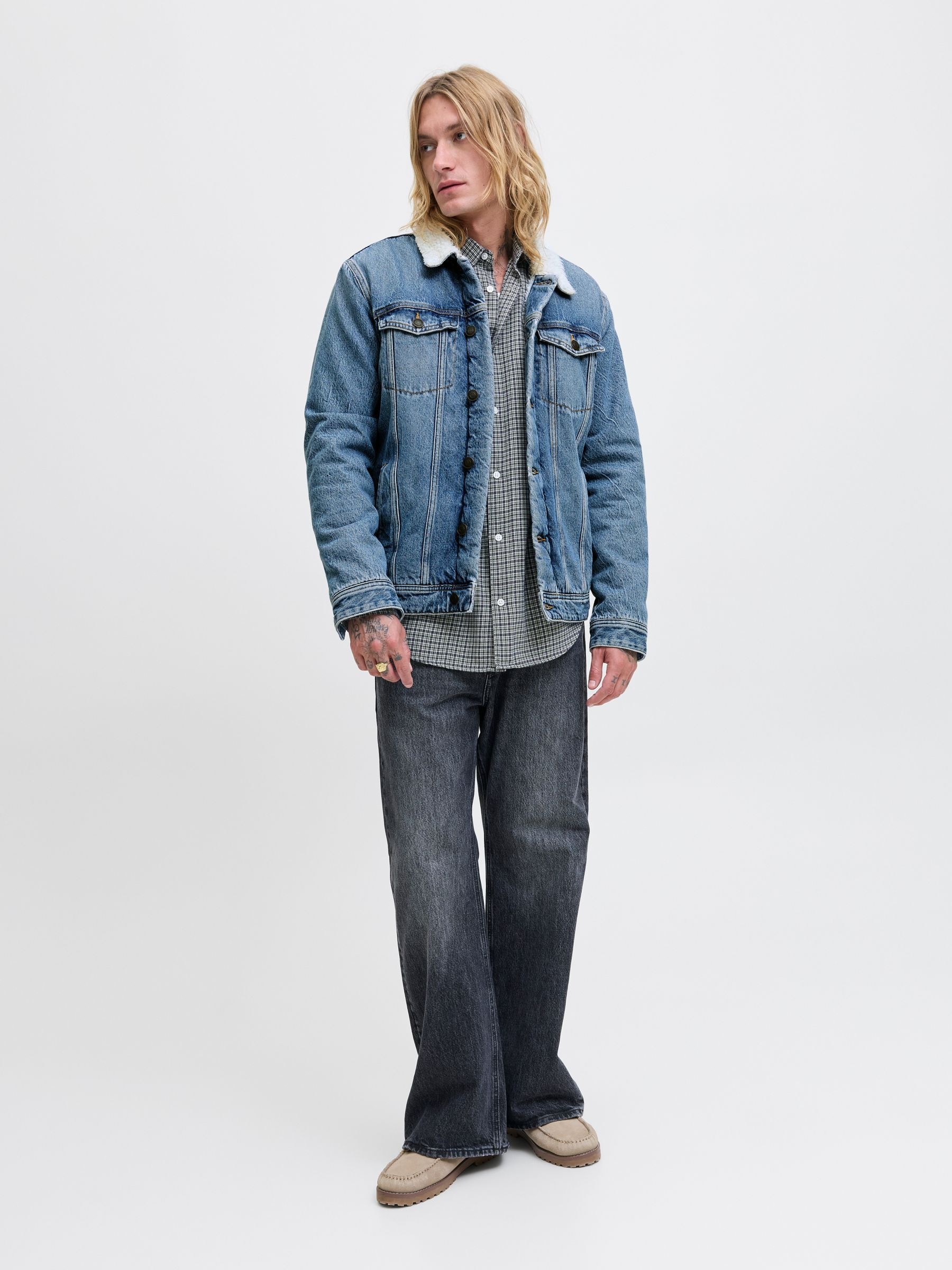 Jack & Jones Jeansjacke »JJIJEAN JJJACKET W. SHERPA AKM 024 SN«