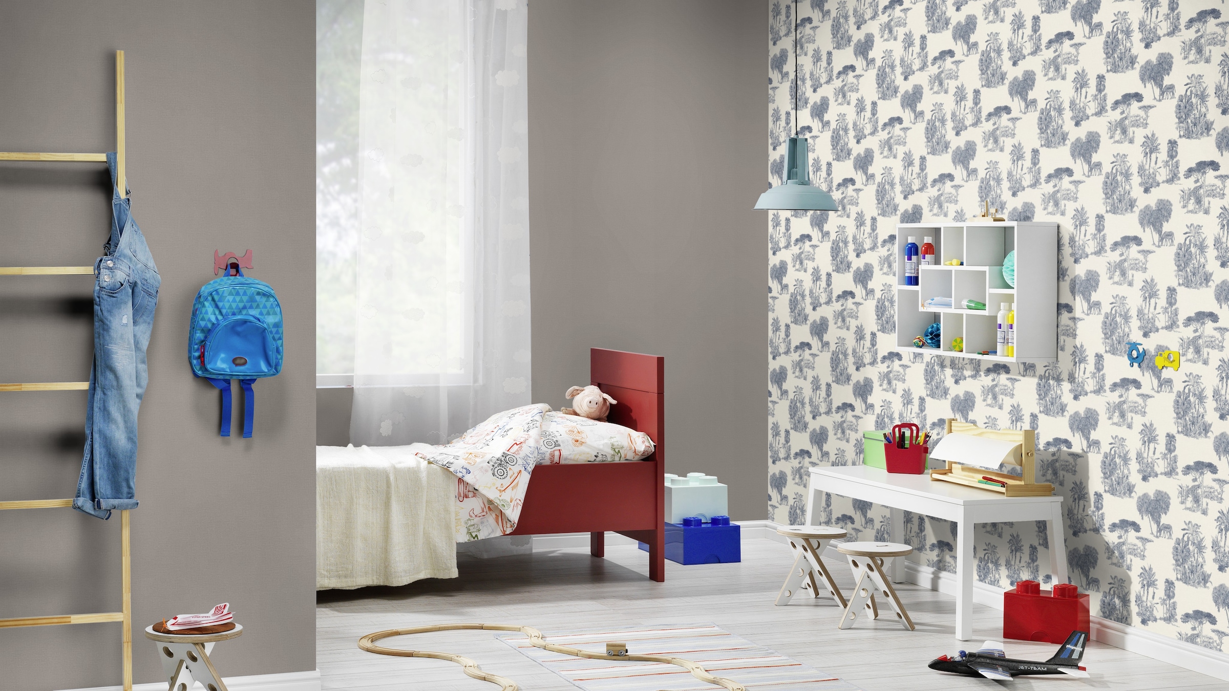 Rasch Vliestapete »Vliestapete Lirirco 555011«, Antikoptik