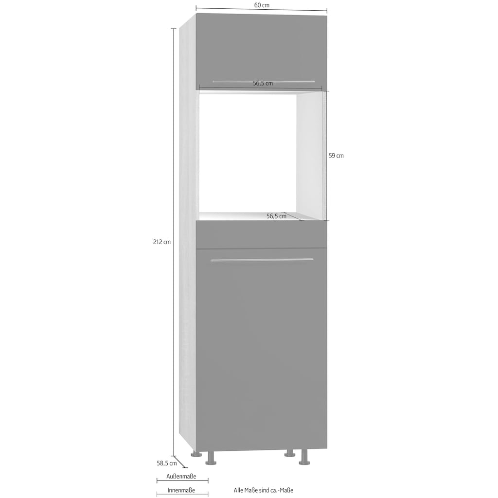 OPTIFIT Backofen/Kühlumbauschrank »Bern«