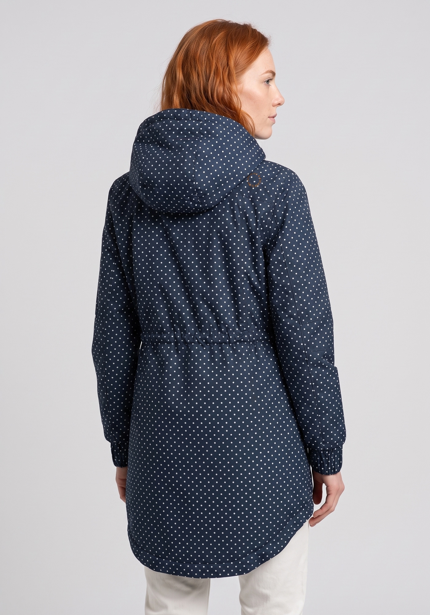 Alife & Kickin Outdoorjacke »CHARLOTTEAKB« mit Kapuze gefütterter Parka, Kapuzenjacke durch Bindeband tailliert