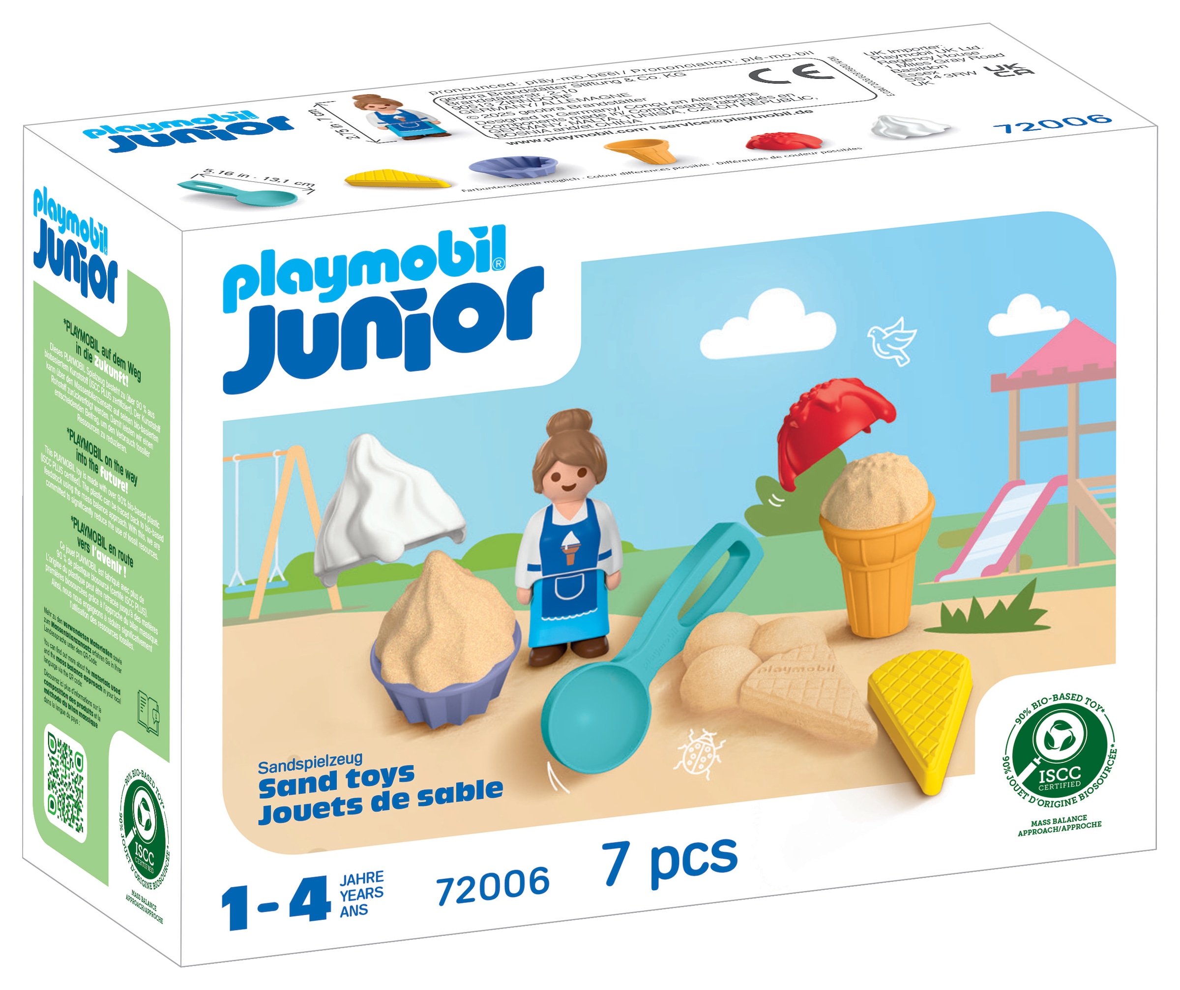 Playmobil® Sandform-Set »Sand-Eisdiele (72006), Junior Sand« Made in Europe
