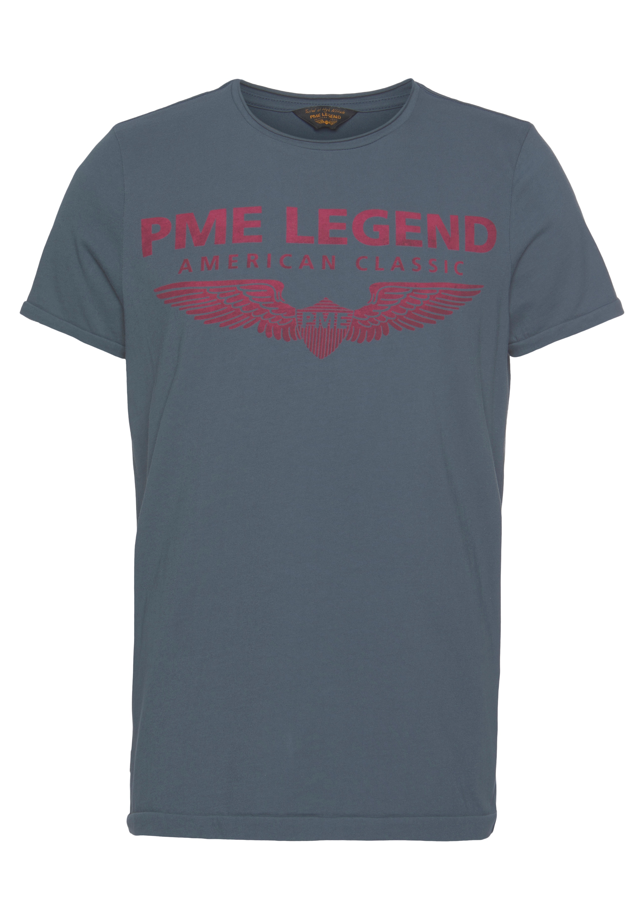 PME LEGEND Rundhalsshirt, mit Logoprint