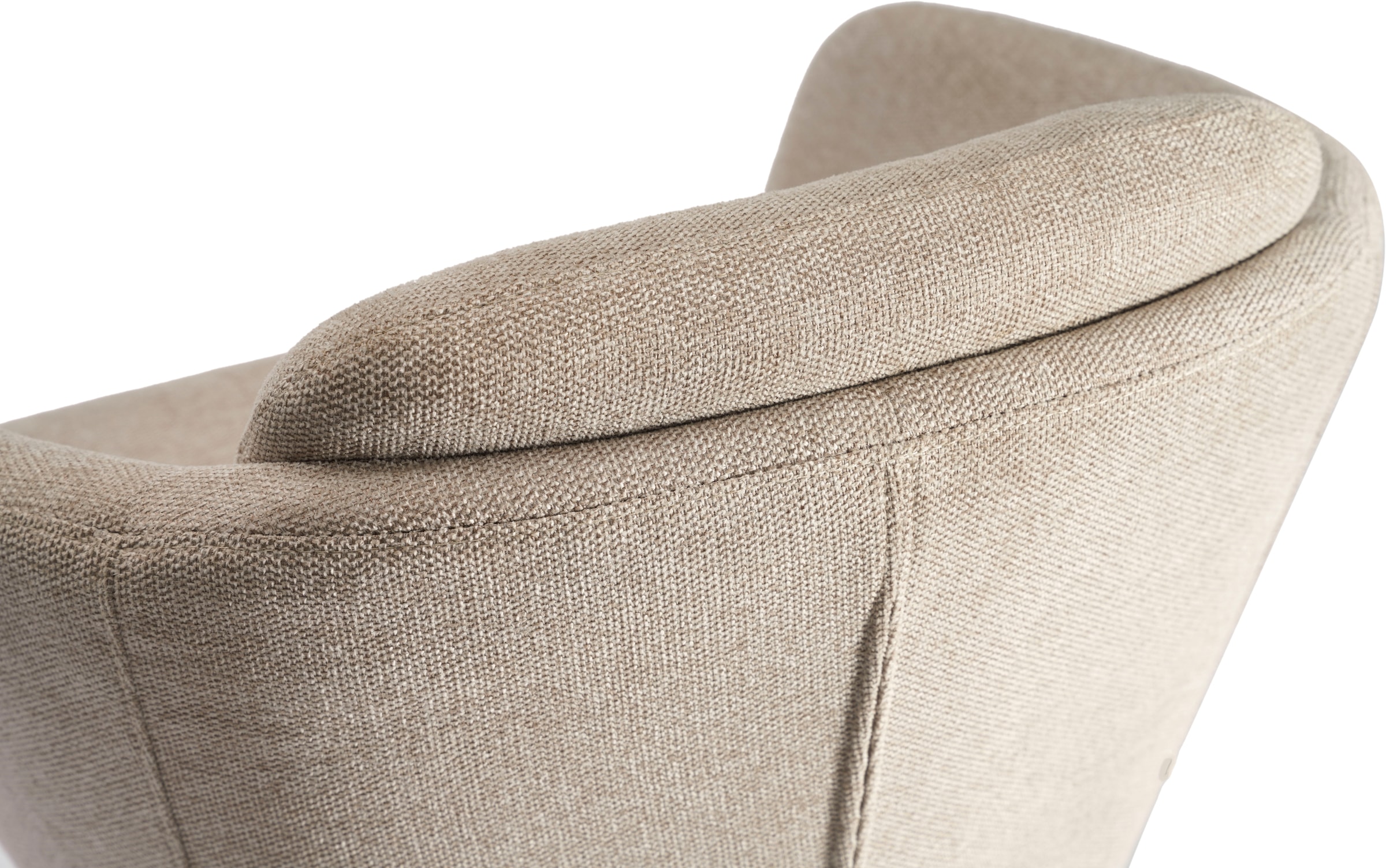LeGer Home by Lena Gercke Esszimmerstuhl »Fleur, TOPSELLER!, OTTOs Choice« (Set) 2 Stk. Struktur (100% Polyester) Strukturstoff, ergonomisches Design, gesteppte Rückenlehne