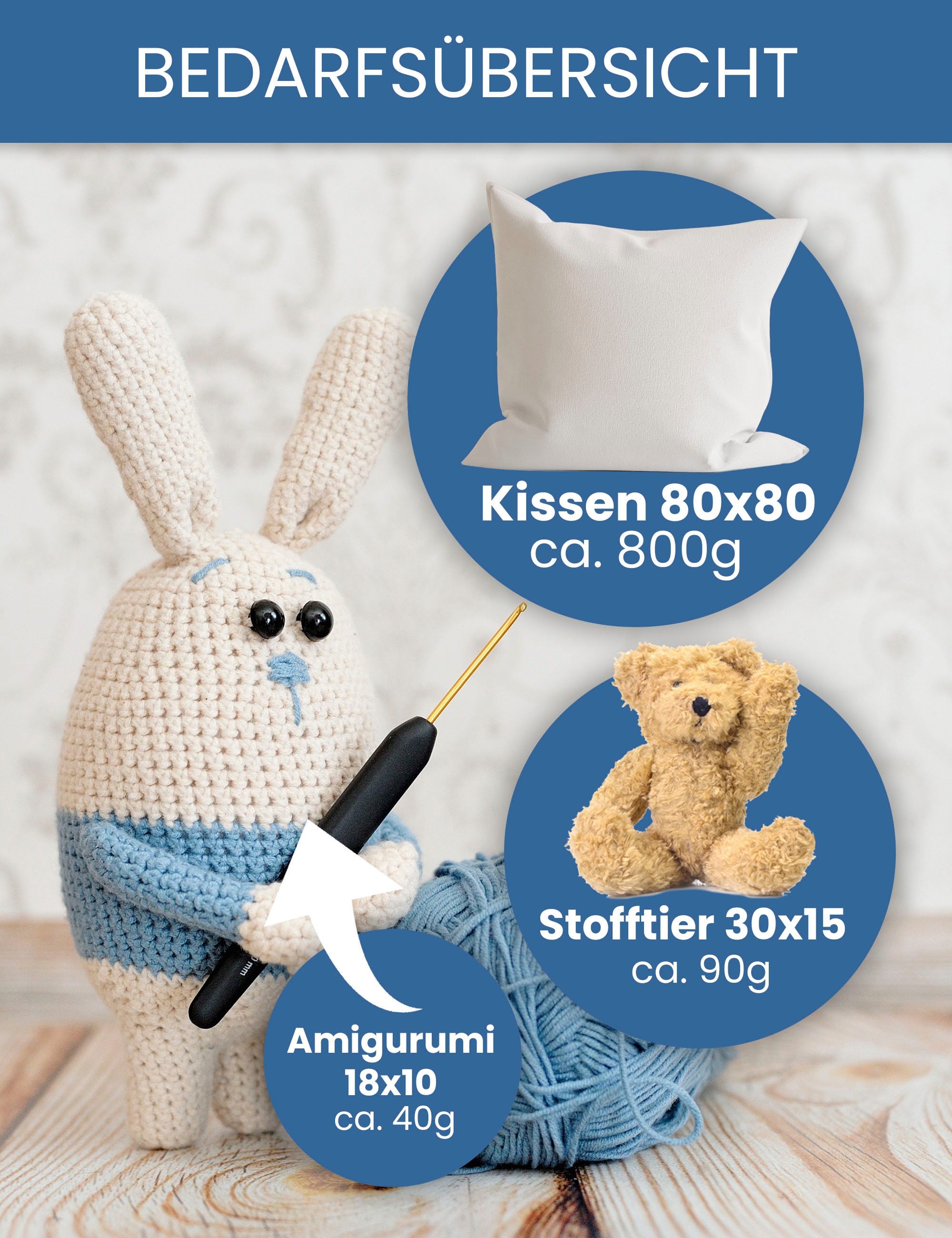 Primaflor-Ideen in Textil Kissenfüllung »PES Faserbällchen Füllmaterial« Füllmaterial für Kissen, Kuscheltiere & Puppen, Möbel, waschbar