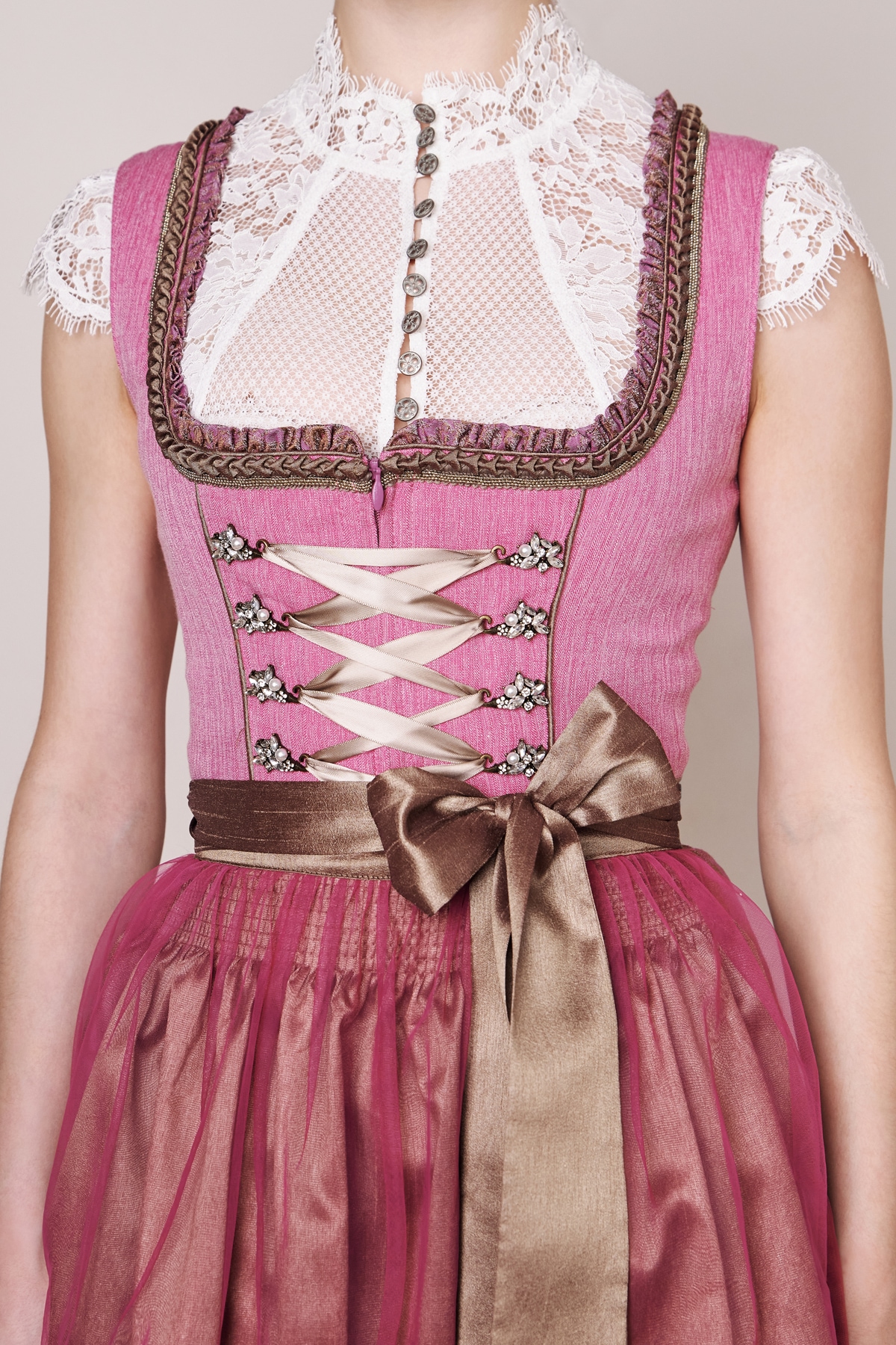 Krüger Dirndl »Dirndl Fuchsia (70cm)«