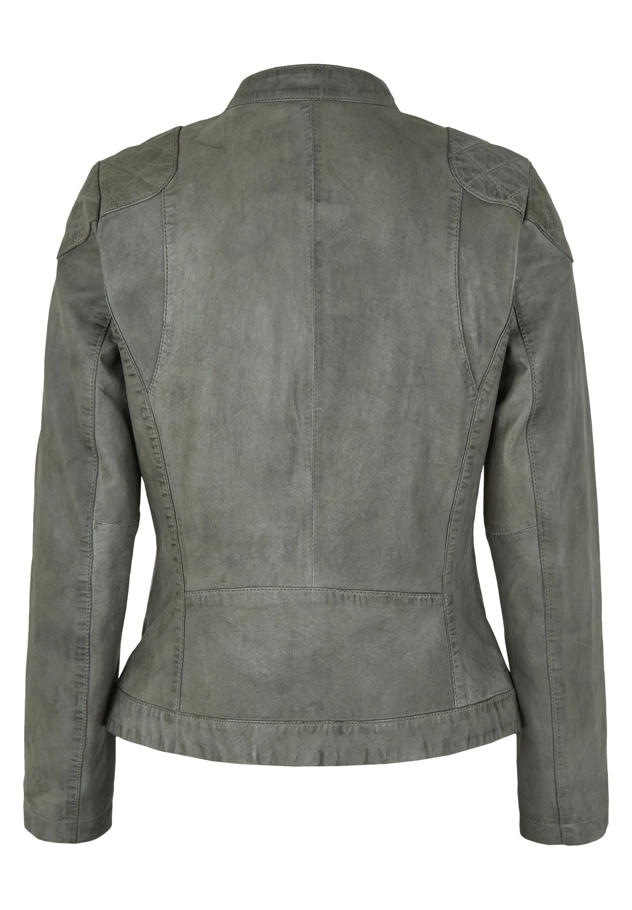 7eleven Bikerjacke »SECHLOE« ohne Kapuze mit Ziersteppungen