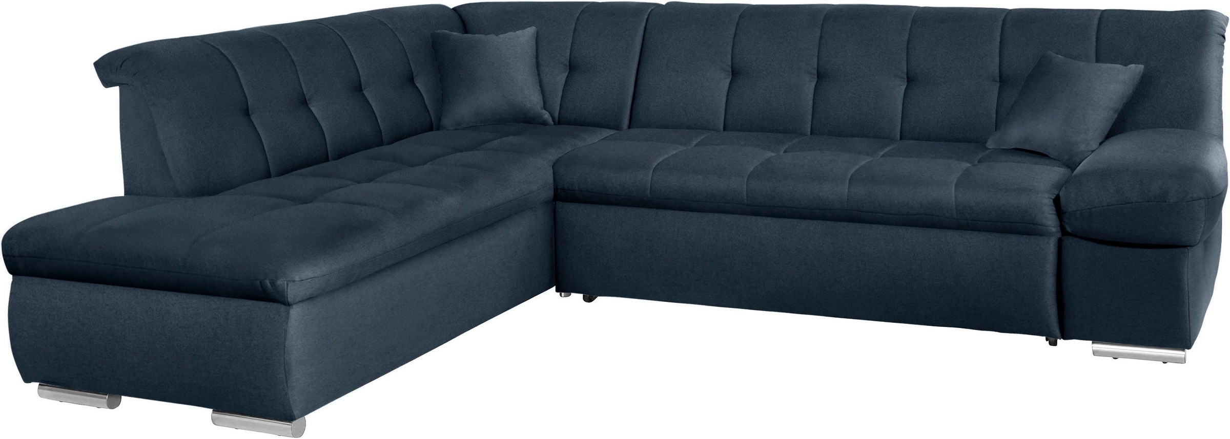 DOMO collection Ecksofa »Mona L-Form bequem und komfortabel, Breite 271cm, L-Form« wahlweise mit Bett- und Armlehnfunktion