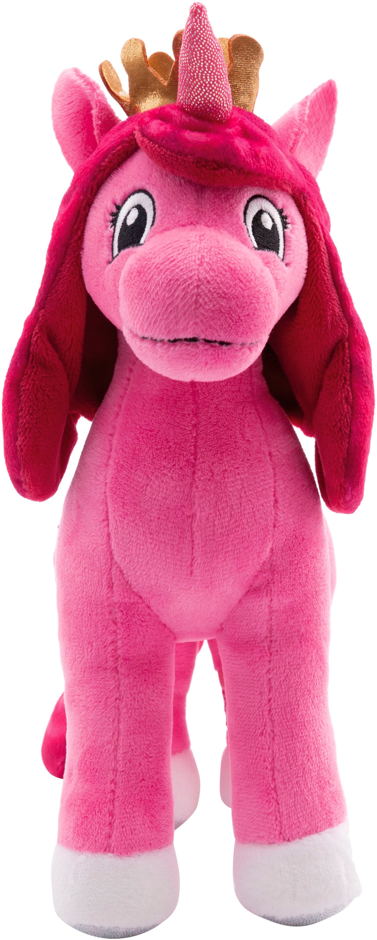 Nici Kuscheltier »Lissy PONY, Einhorn Selina rosa-pink, 22 cm stehend«