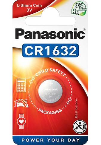Panasonic Batterie »Coin Lithium - CR1632«, CR1632, 3 V, (1 St.) kaufen