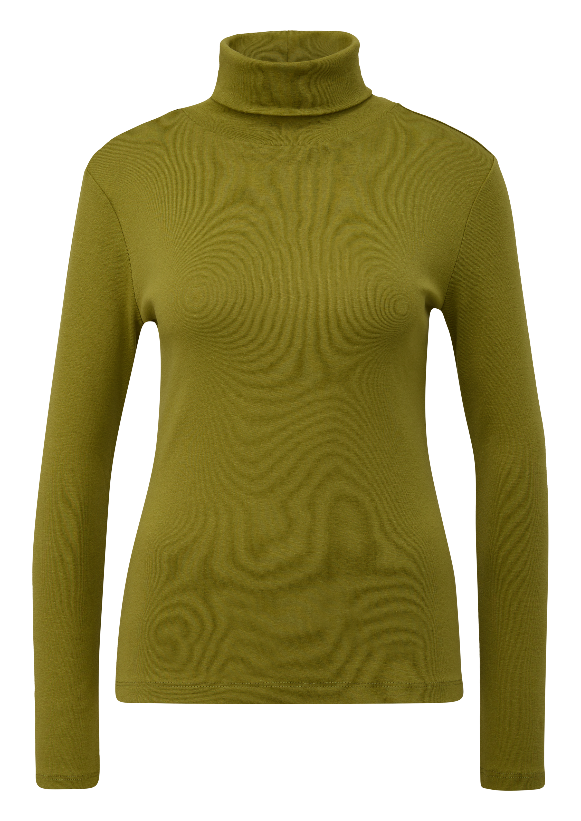 s.Oliver Rollkragenshirt, in Ripp-Optik