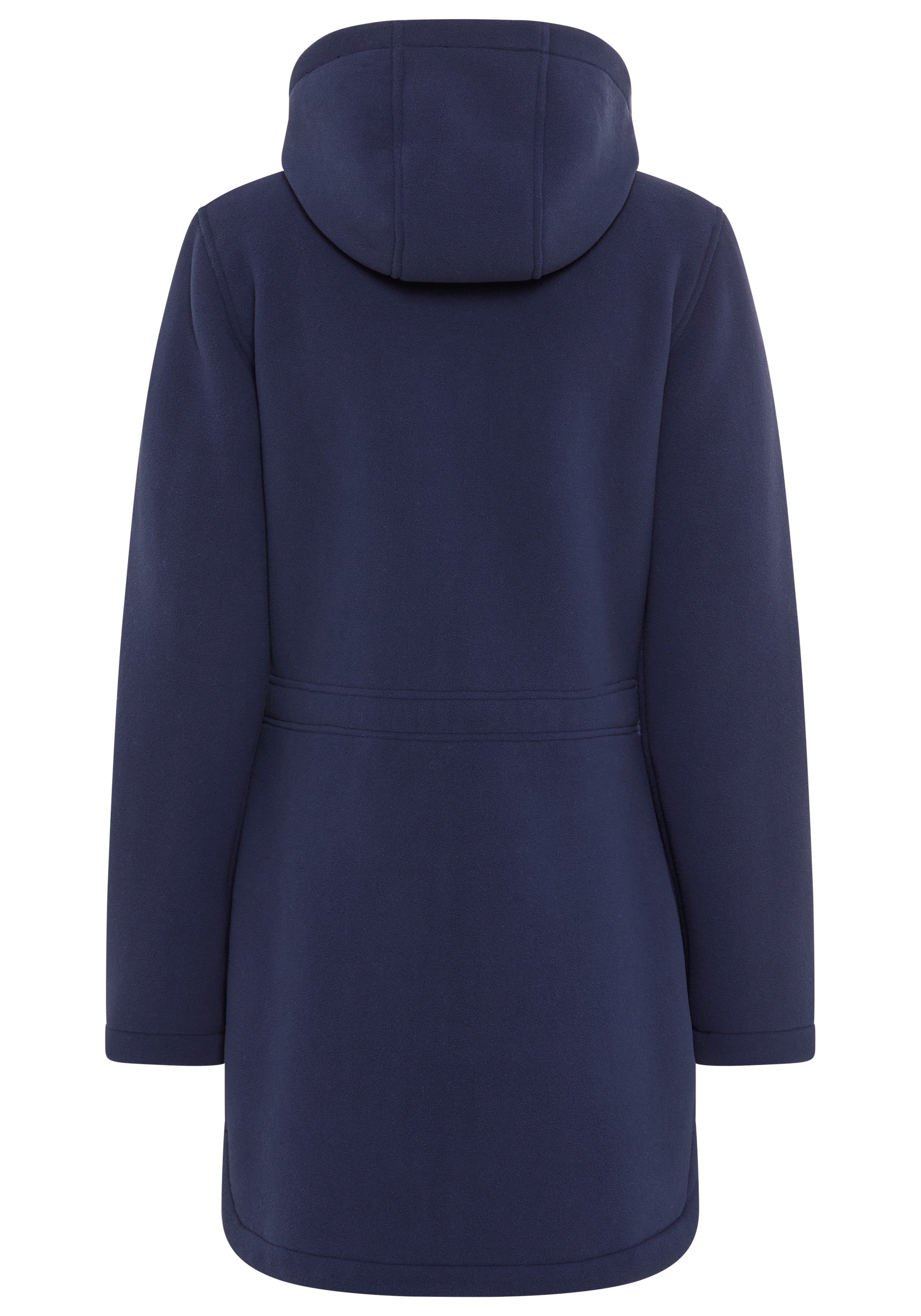 Polarino Fleecejacke, mit Kapuze, Fleece Jacke, innen mit Sherpa Fleece, Teddy Fell Imitat