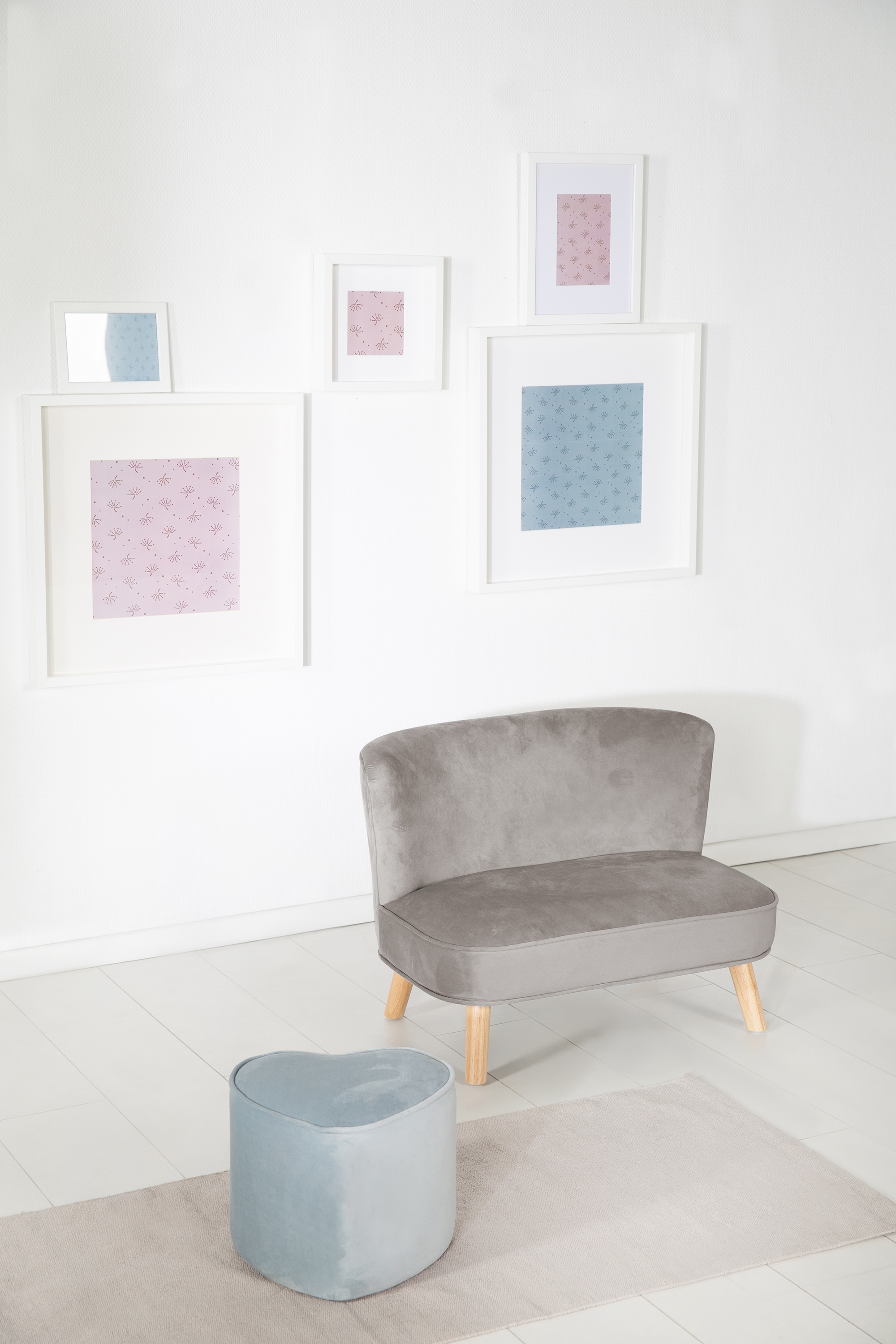 roba® Kindersofa »Lil Sofa«, mit Holzfüßen