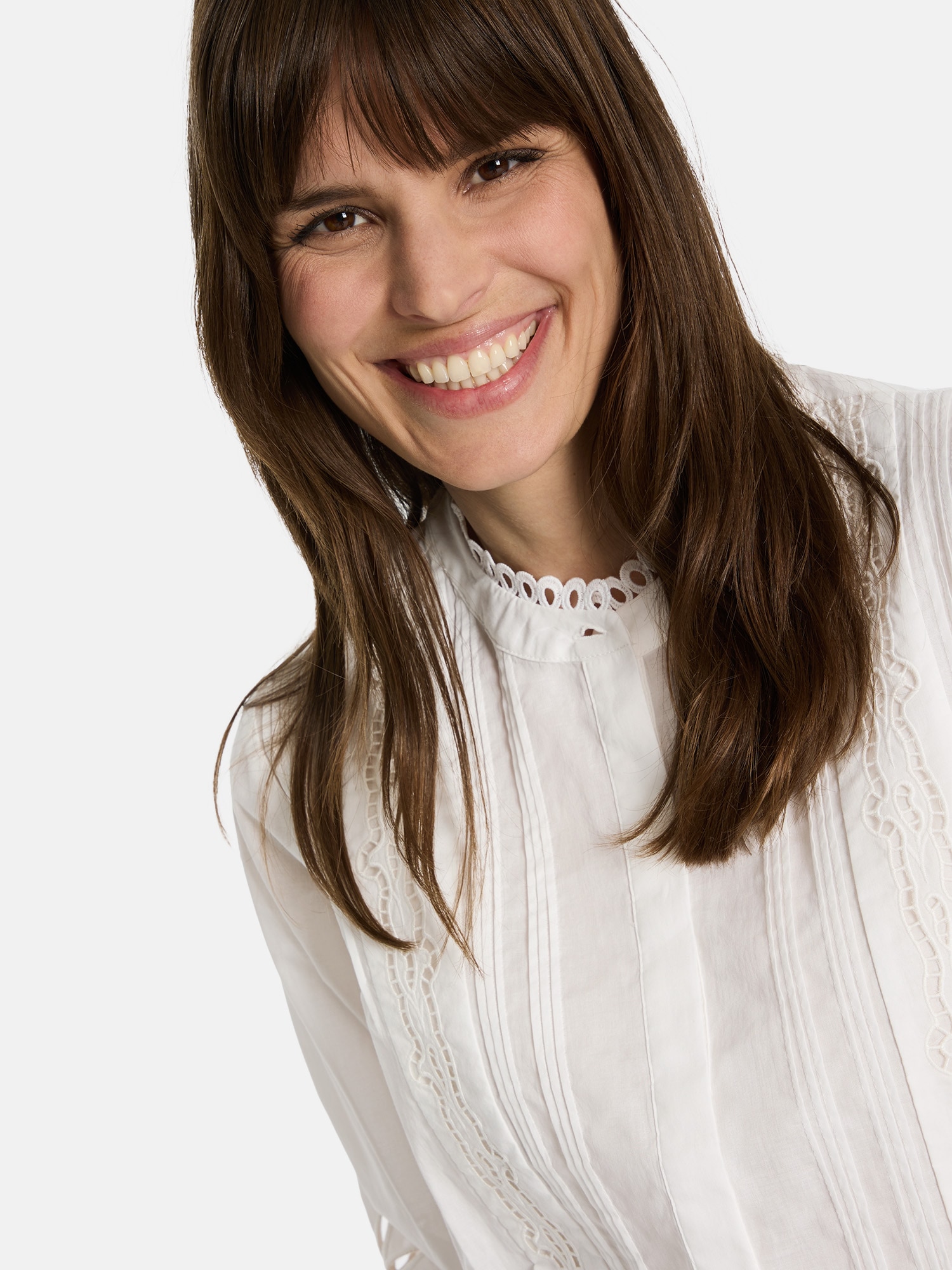 Lieblingsstück Langarmbluse »Eldrid« aus reiner Baumwolle