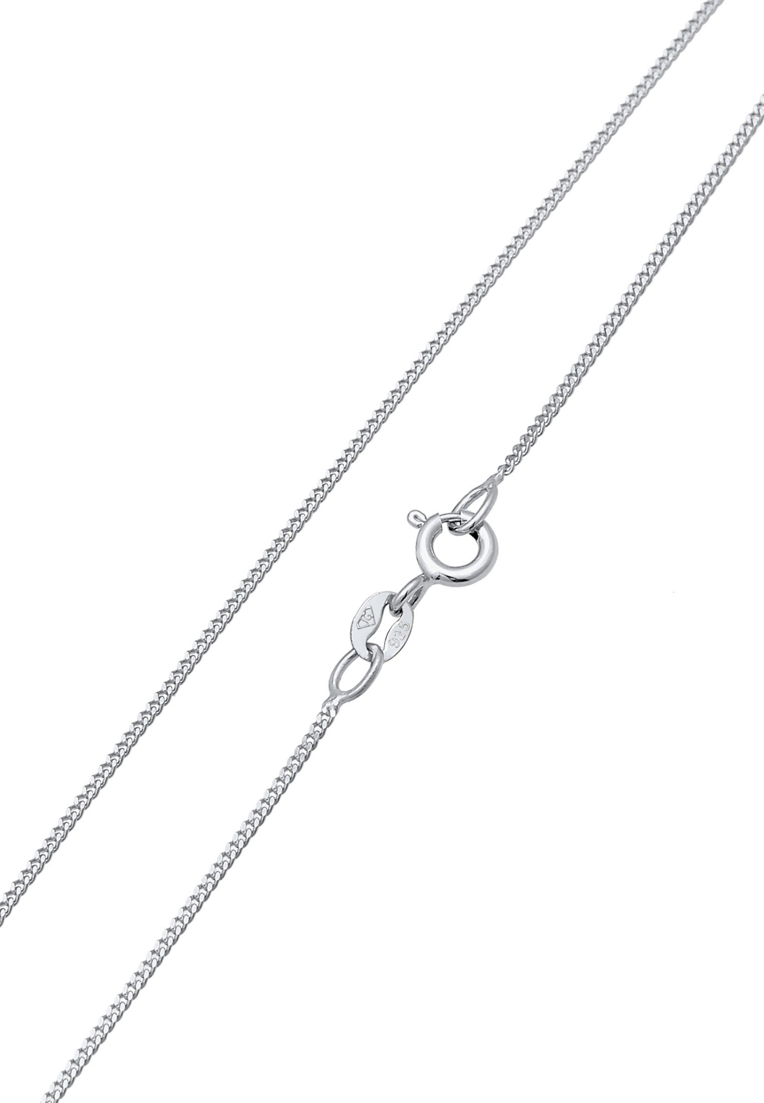 Nenalina Silberkette »Halskette Synthetische Perle Rund Klassik 925 Silber«