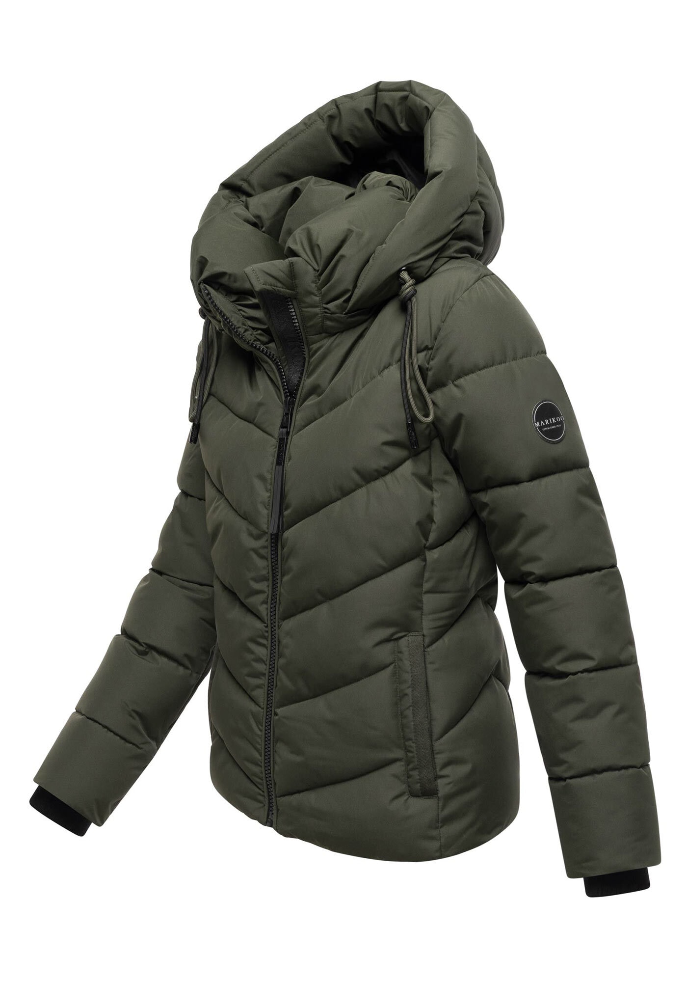Marikoo Winterjacke »Marikoo Sahnemausii Damen Winter Steppjacke N091«