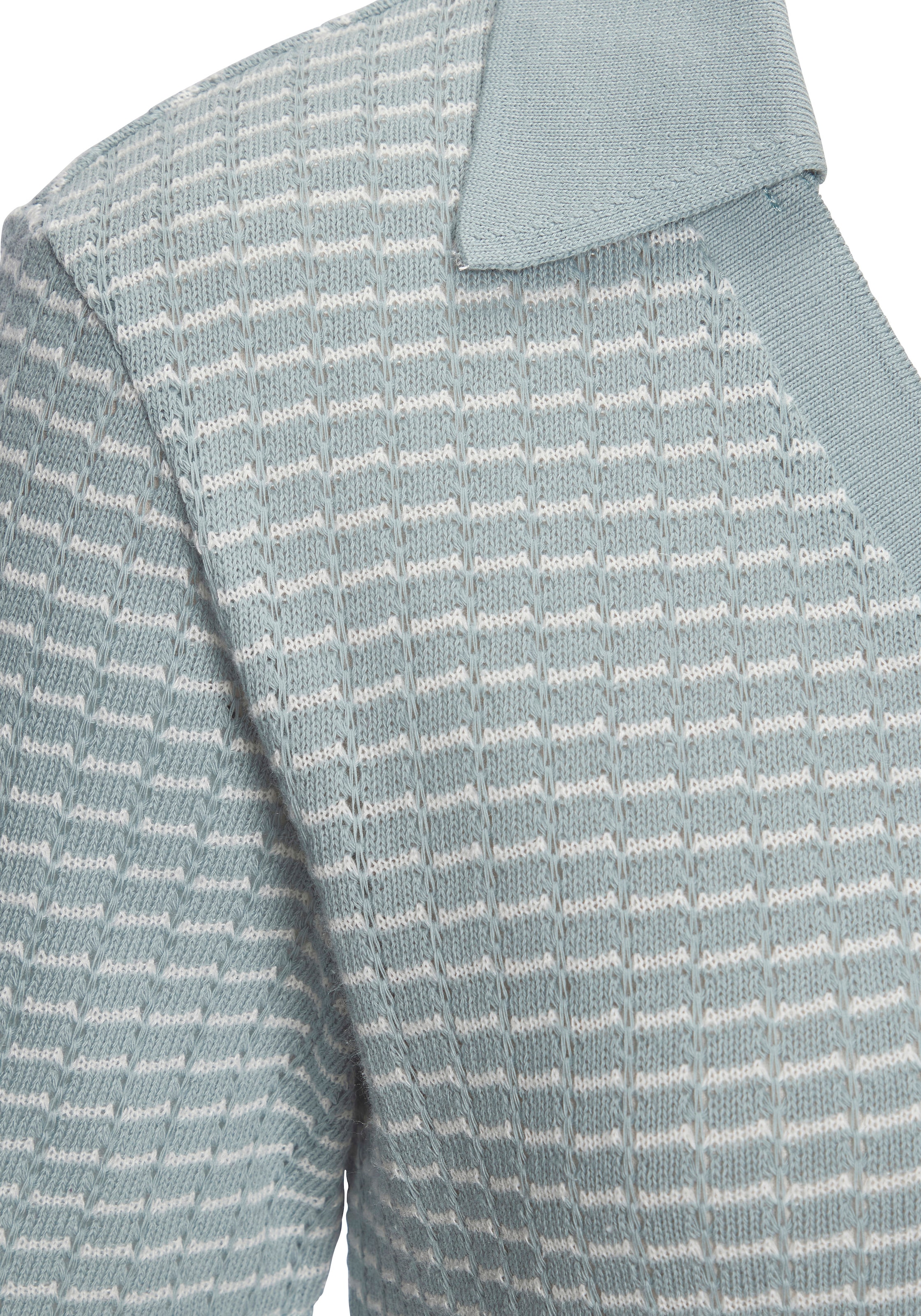 Vivance Poloshirt »aus strukturierter Strickqualität«, schöne Strick-Qualität