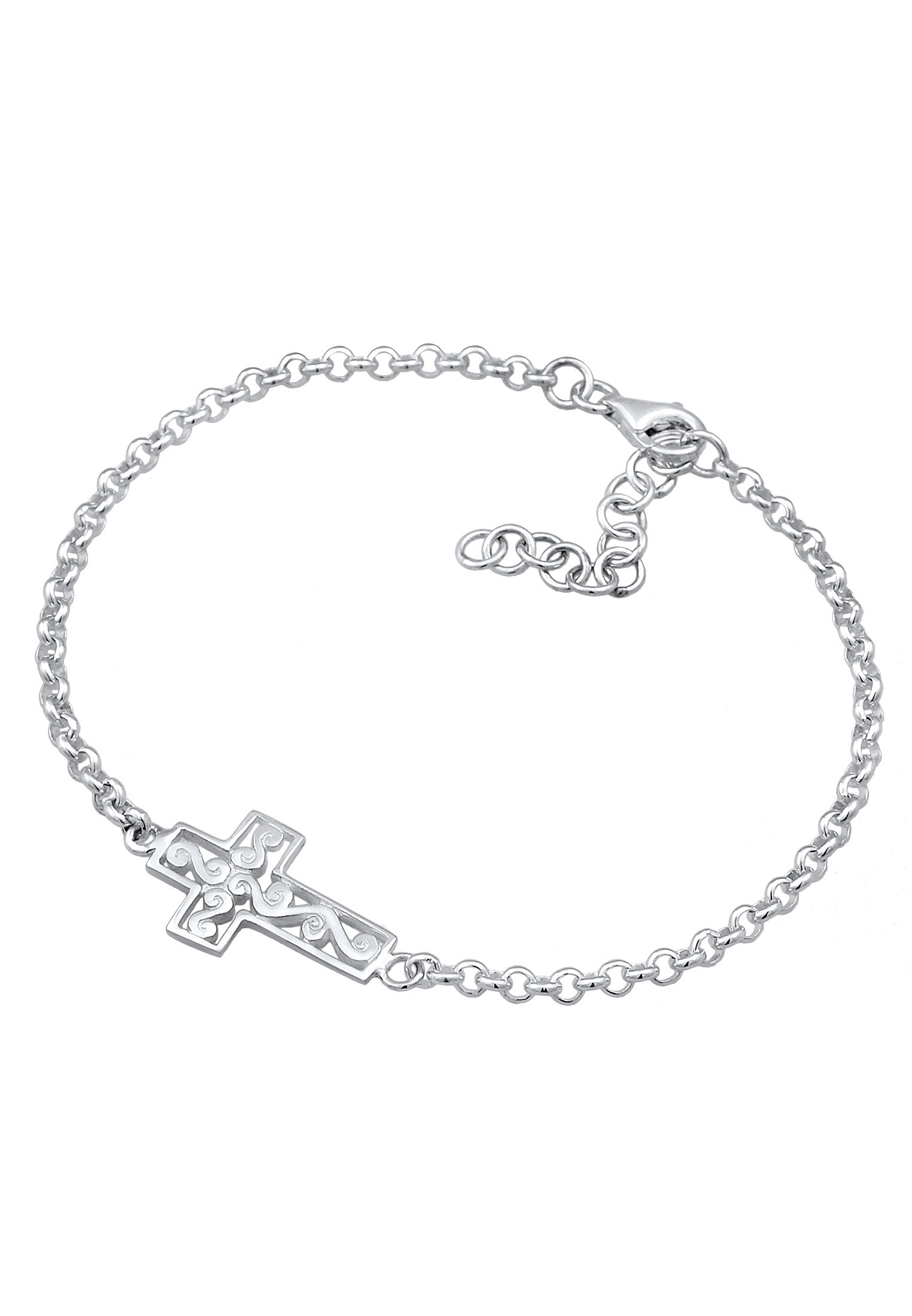 Nenalina Armkette »Armband Kreuz Symbol Ornament Anhänger Modern 925 Silber«