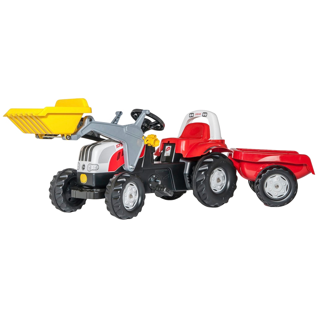 Rolly Toys Tretfahrzeug »Steyr CVT 6165«, Traktor mit Trailer und Lader