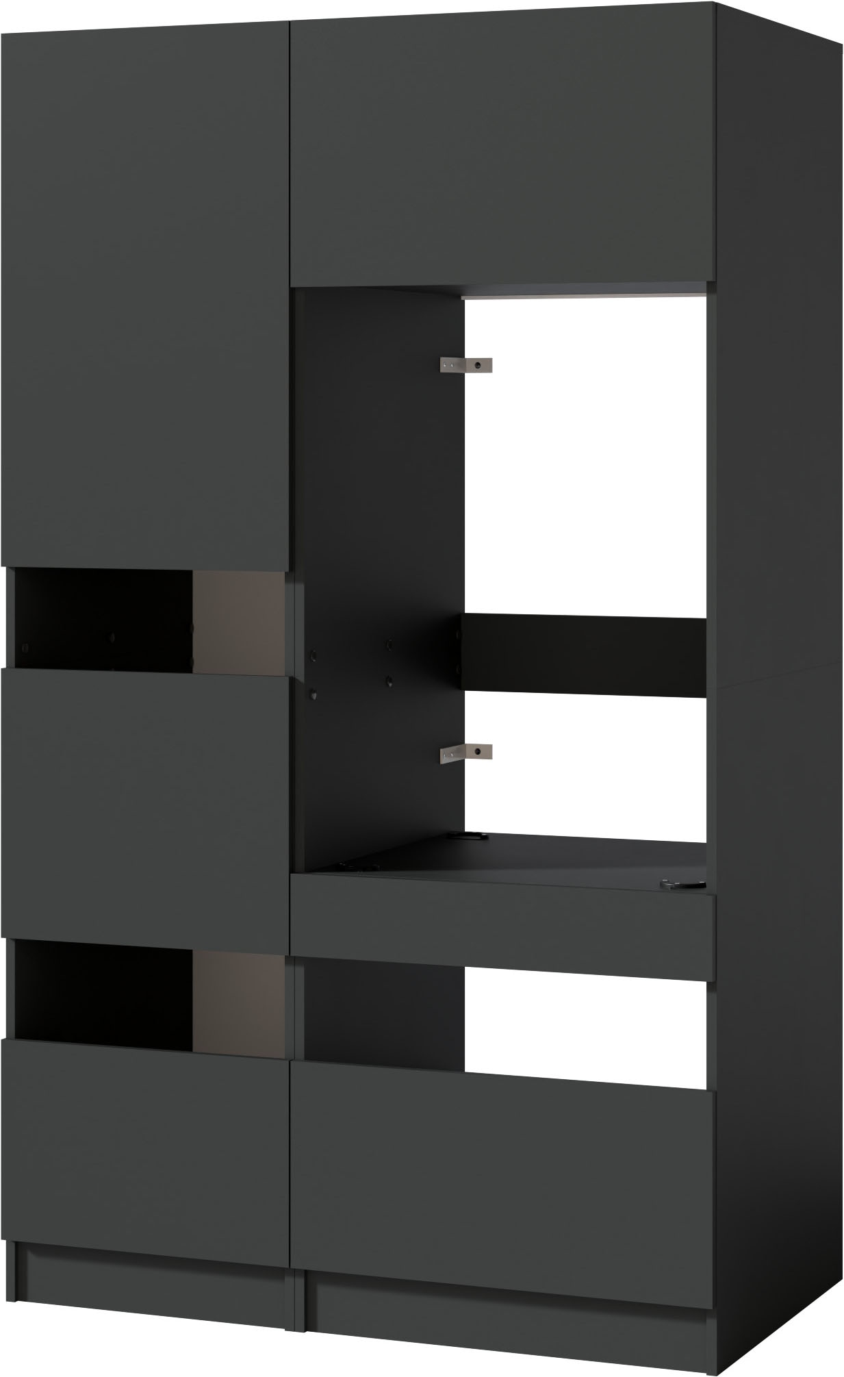 BASIC by Balculina Mehrzweckschrank-Set »Washhome B/T/H 118x68x200 cm« 2 Stk. tlg.