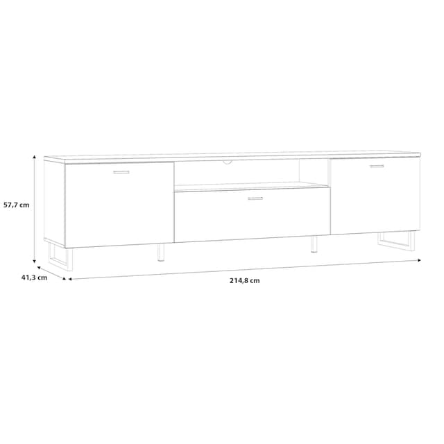 FORTE TV-Schrank, Breite ca. 214 cm auf Raten kaufen