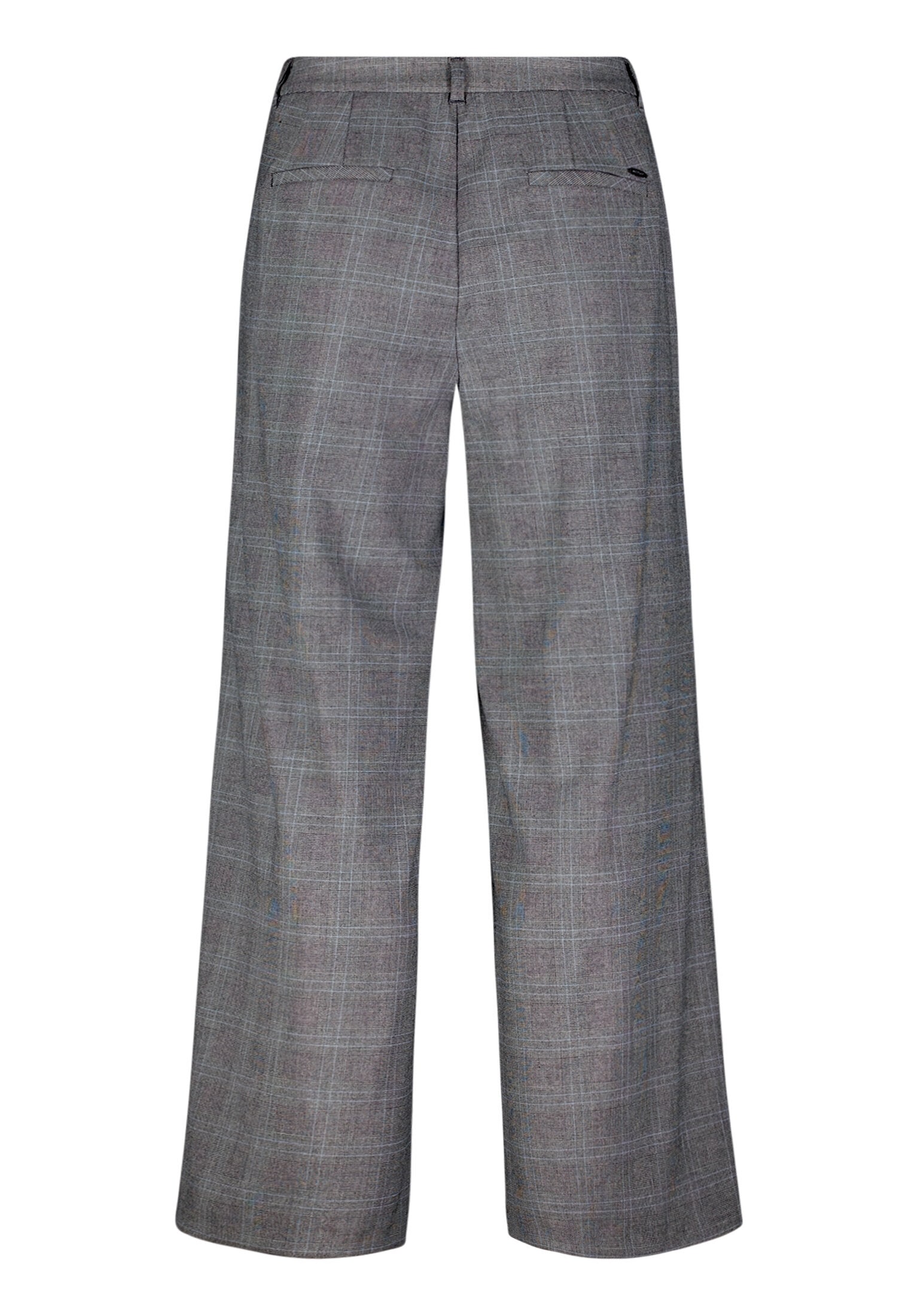 Betty&Co Stoffhose »Karo-Hose mit weitem Bein«