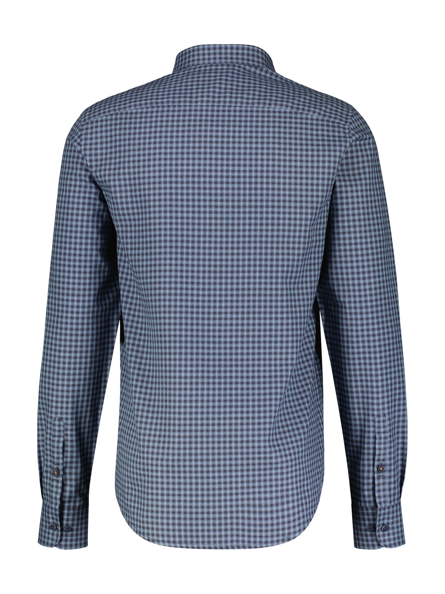 LERROS Langarmhemd »Karohemd mit Dobby-Struktur«