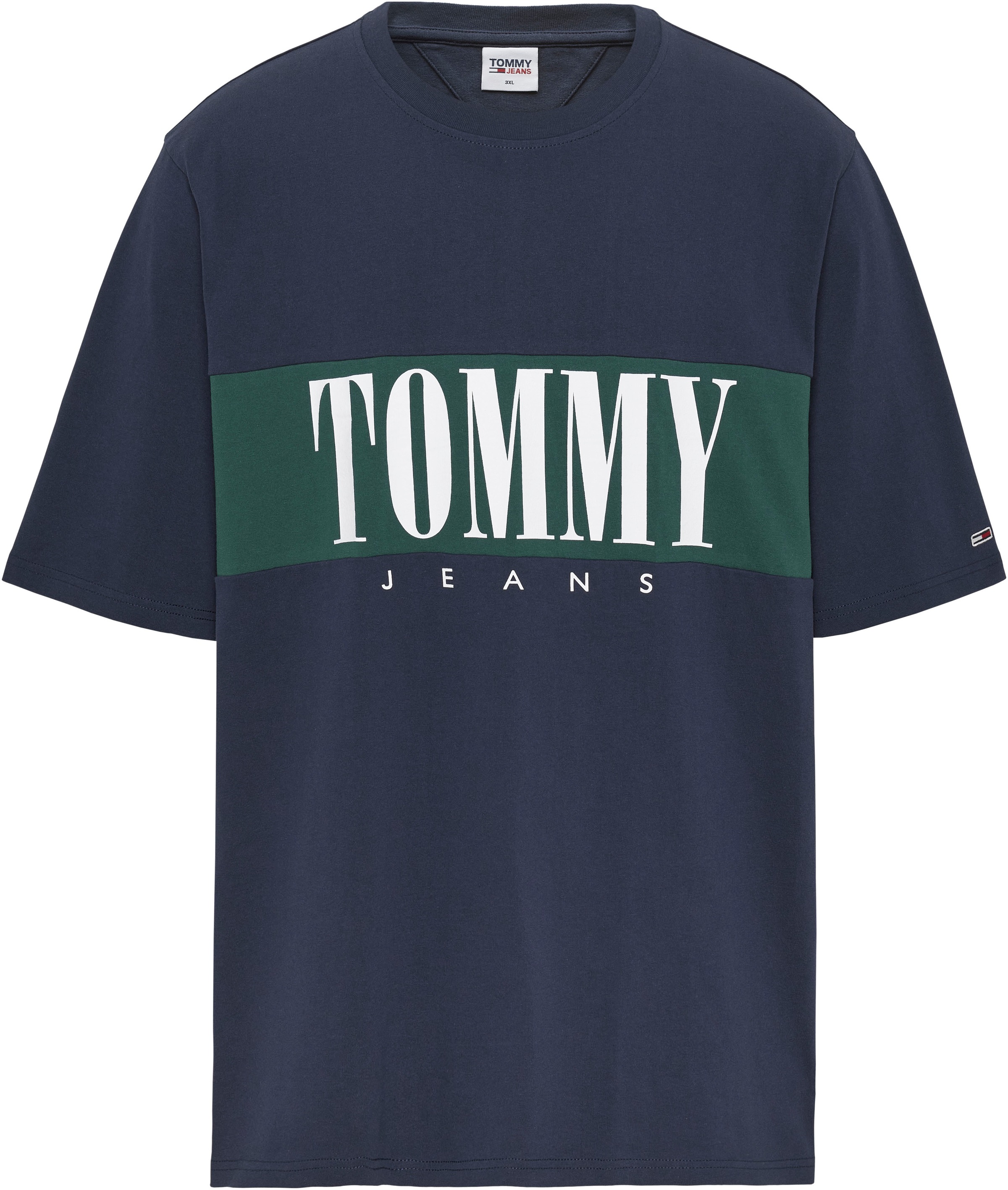 Tommy Jeans Plus T-Shirt »TJM PLUS COLORBLOCK SERIF TEE«