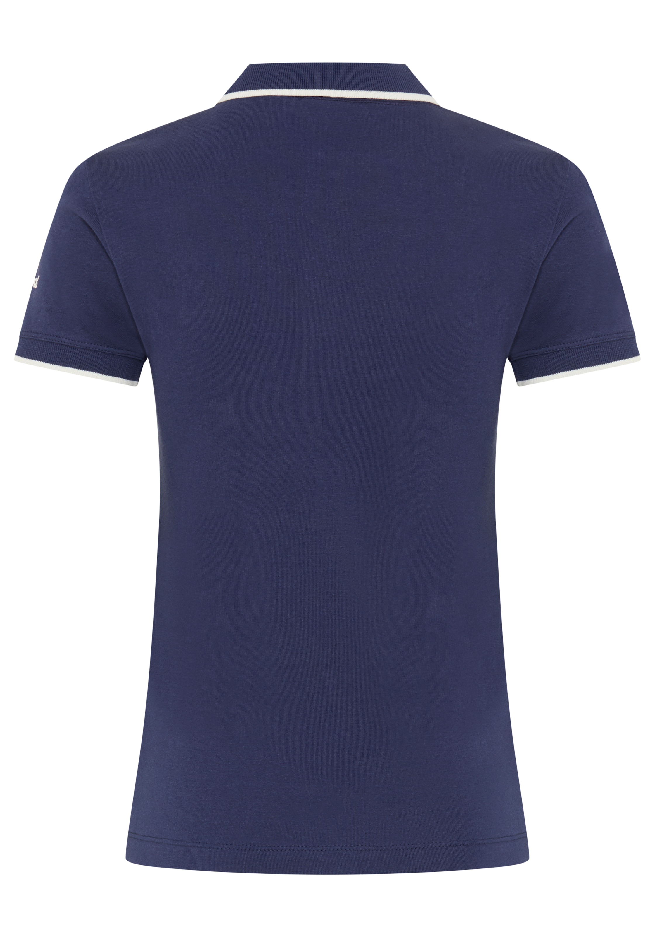 KangaROOS Poloshirt Kurzarm,  figurbetonter Schnitt,  Colourblocking-Optik,  Polokragen