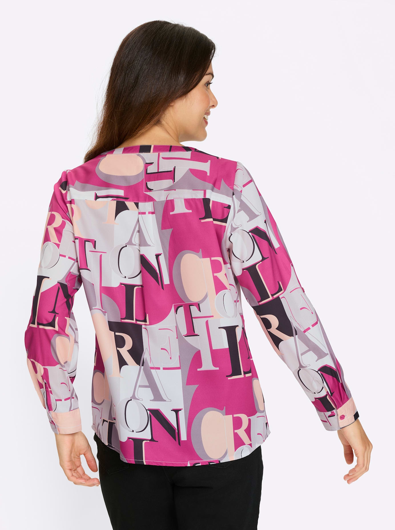 Classic Basics Langarmbluse