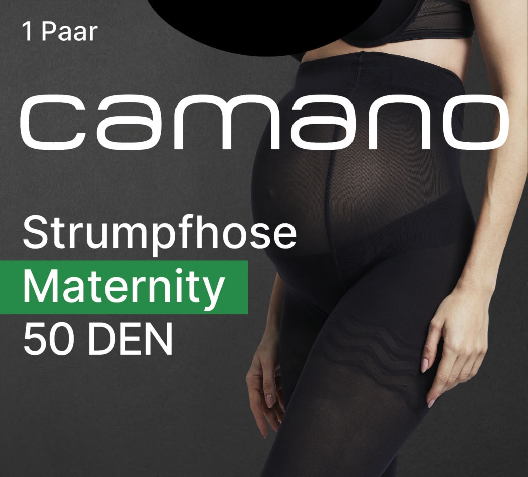 Camano Feinstrumpfhose »fine functional«, mit hohem Polyamid-Anteil speziell für Schwangere