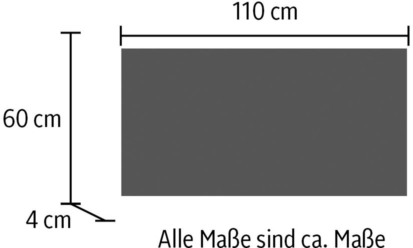IMPULS KÜCHEN Arbeitsplatte, in vielen Breiten, 4cm stark, passend zu allen Serien