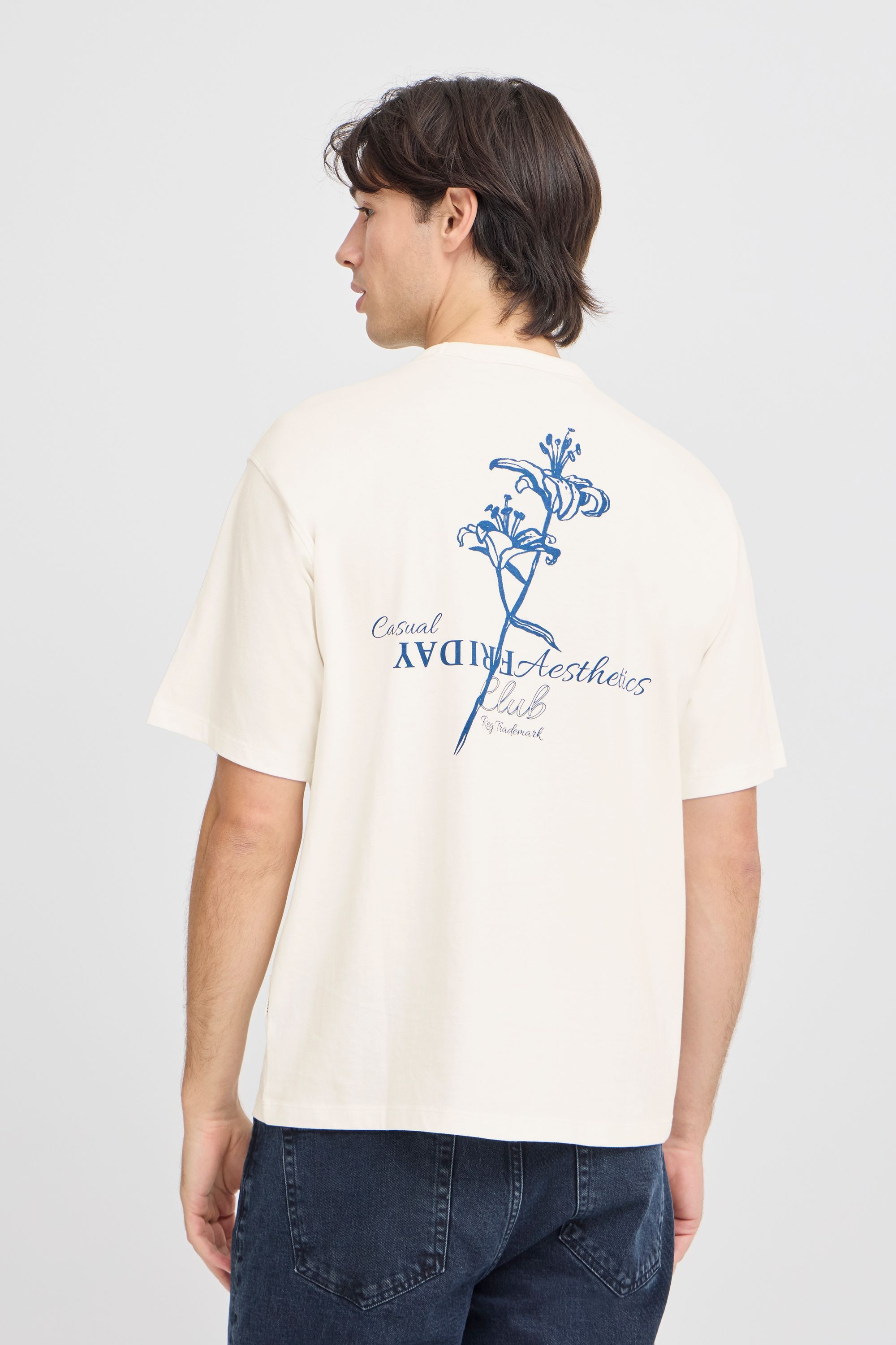 Casual Friday Rundhalsshirt »Rundhalsshirt CFJAXSON backprint«