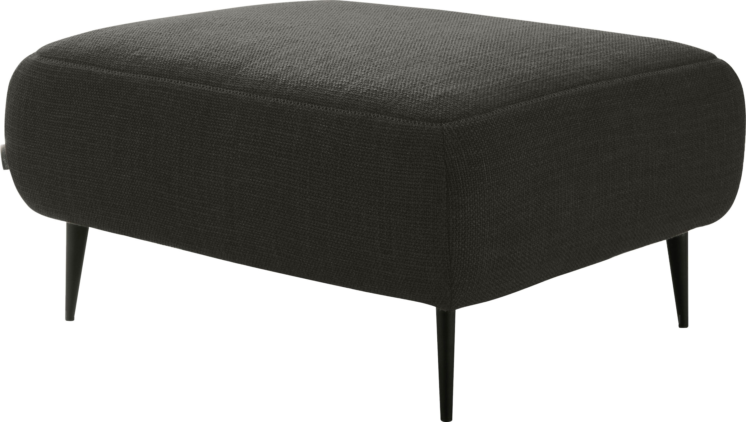 designwerk Hocker »Forma, zeitloser Desighocker mit aktuellem Fuß«, in hochwertiger Verarbeitung & tollem Sitzkomfort