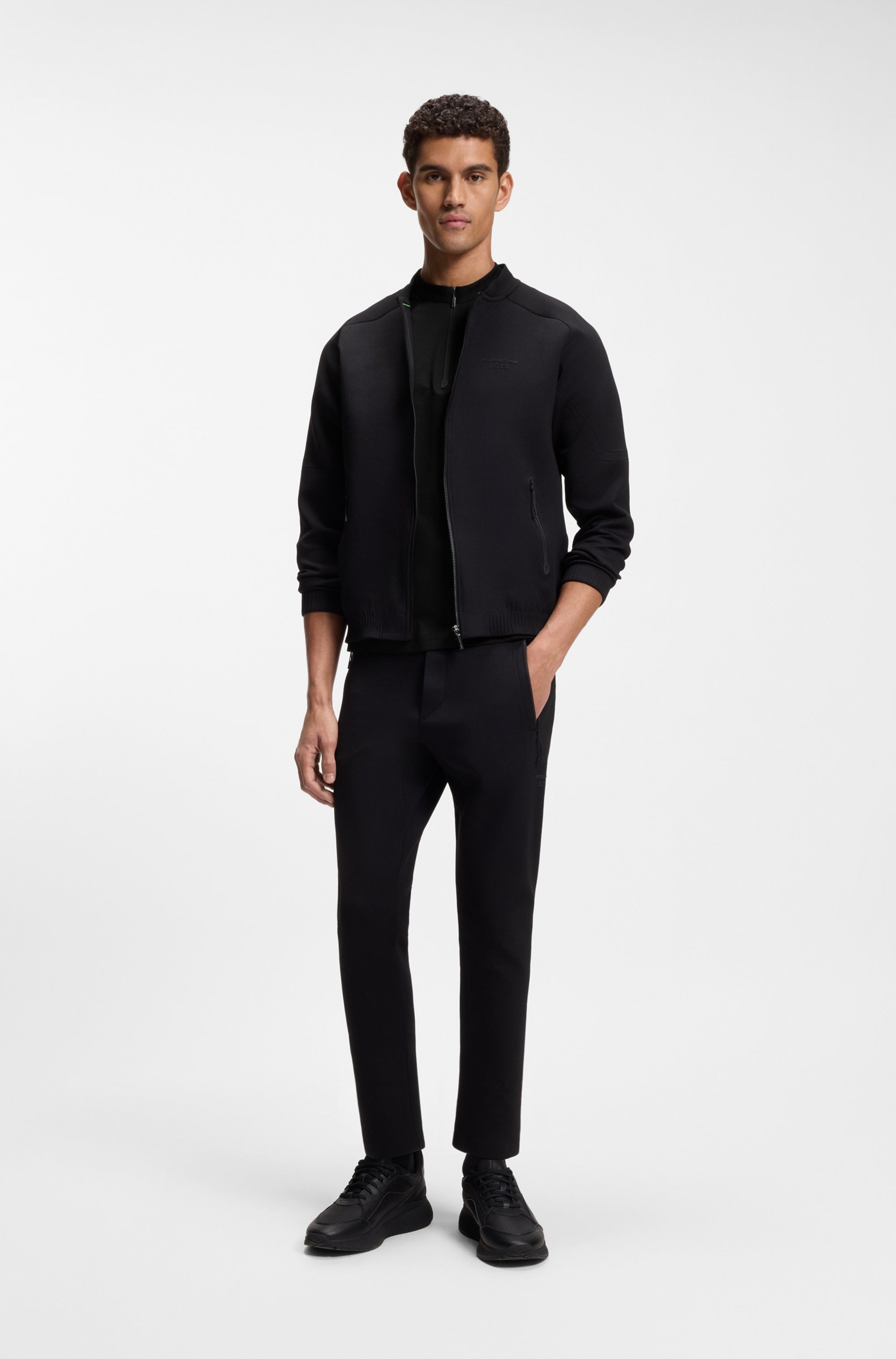 BOSS GREEN Poloshirt »Porsche Spirit 70 Capsule Collection« Premium Herrenmode Innovative Geruchskontroll-Technologie HEIQ MINT