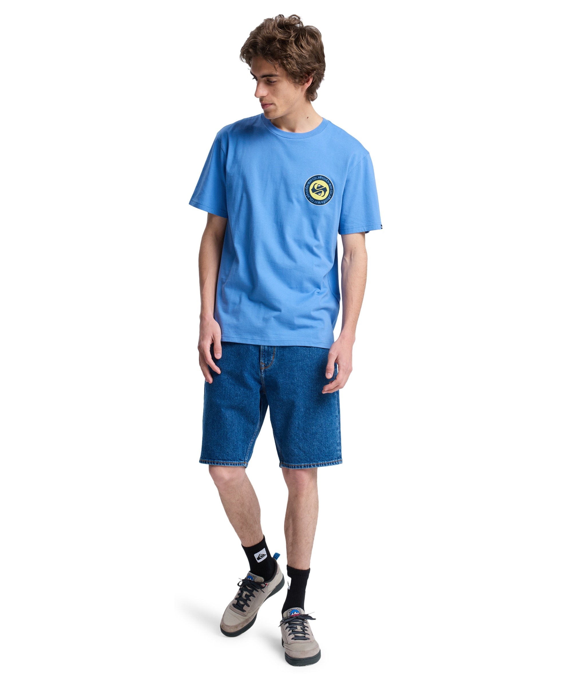 Quiksilver T-Shirt »EV DUALITY SHORT SLEEVE« Kurzarm-Design, aus Baumwolle, erhältlich in den Größen S bis XXL