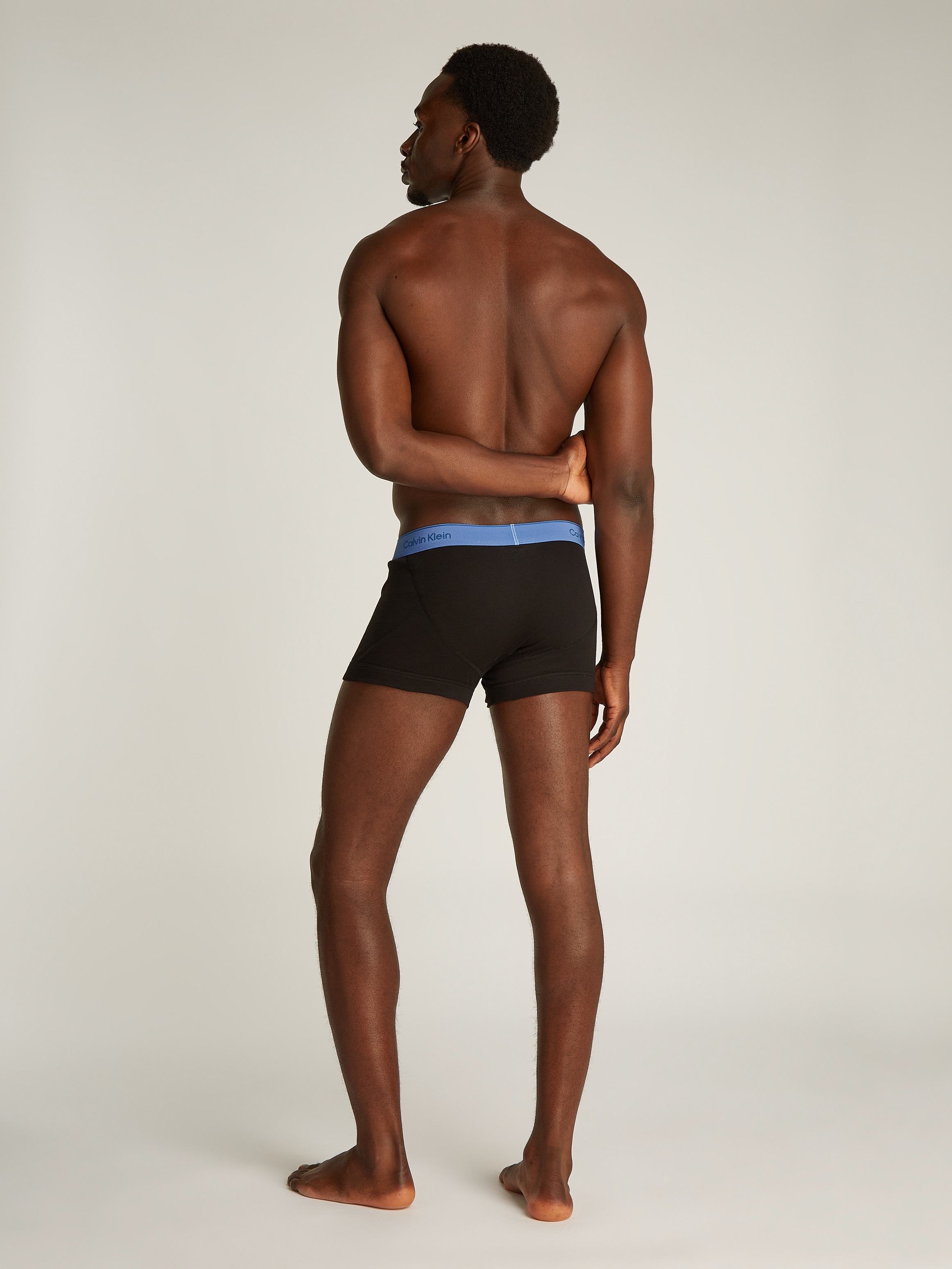 Calvin Klein Underwear Boxershorts »TRUNK 3PK«, (Packung, 3er-Pack), mit Logo-Elastikbund