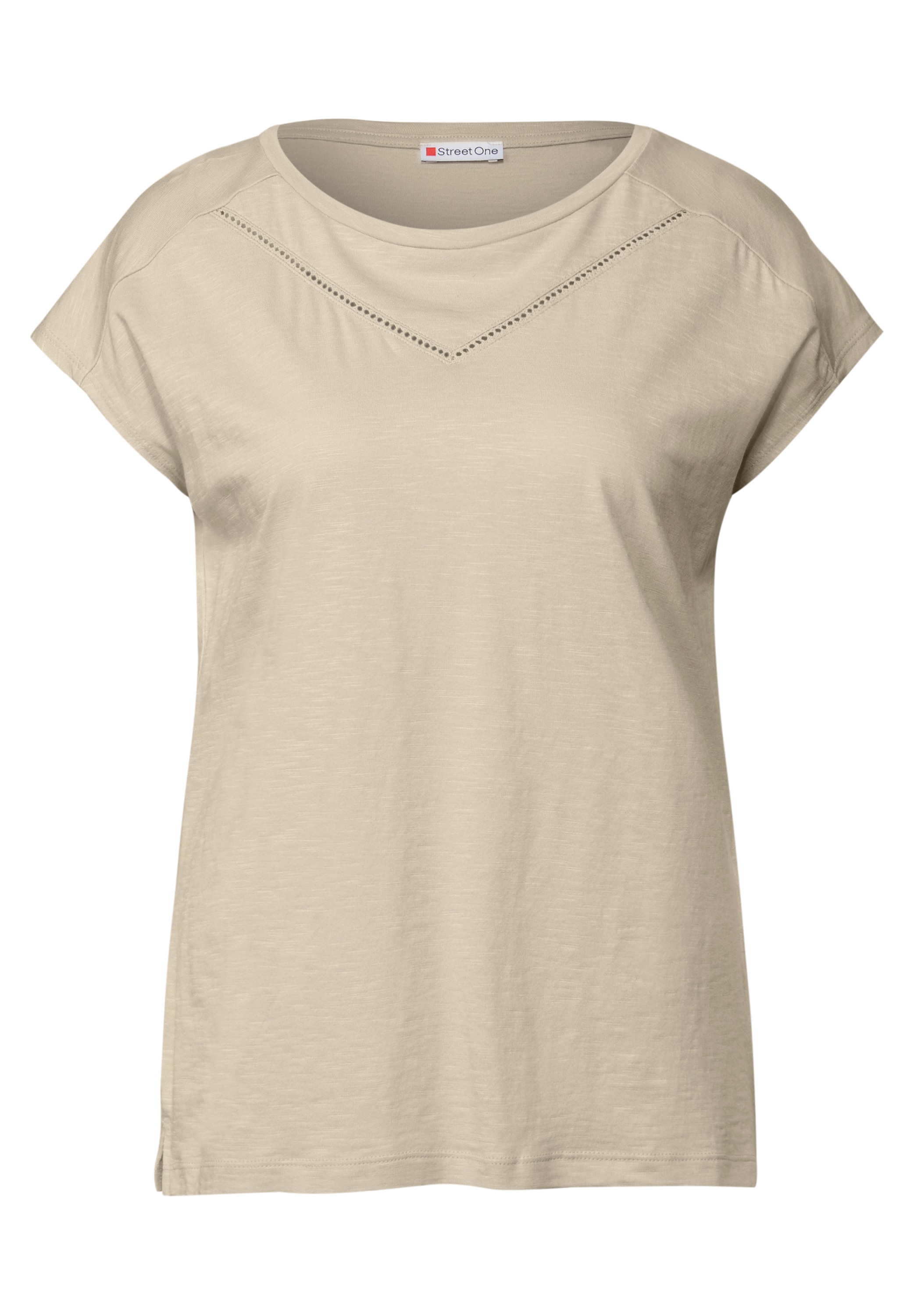 STREET ONE Shirttop, mit Deko-Tape