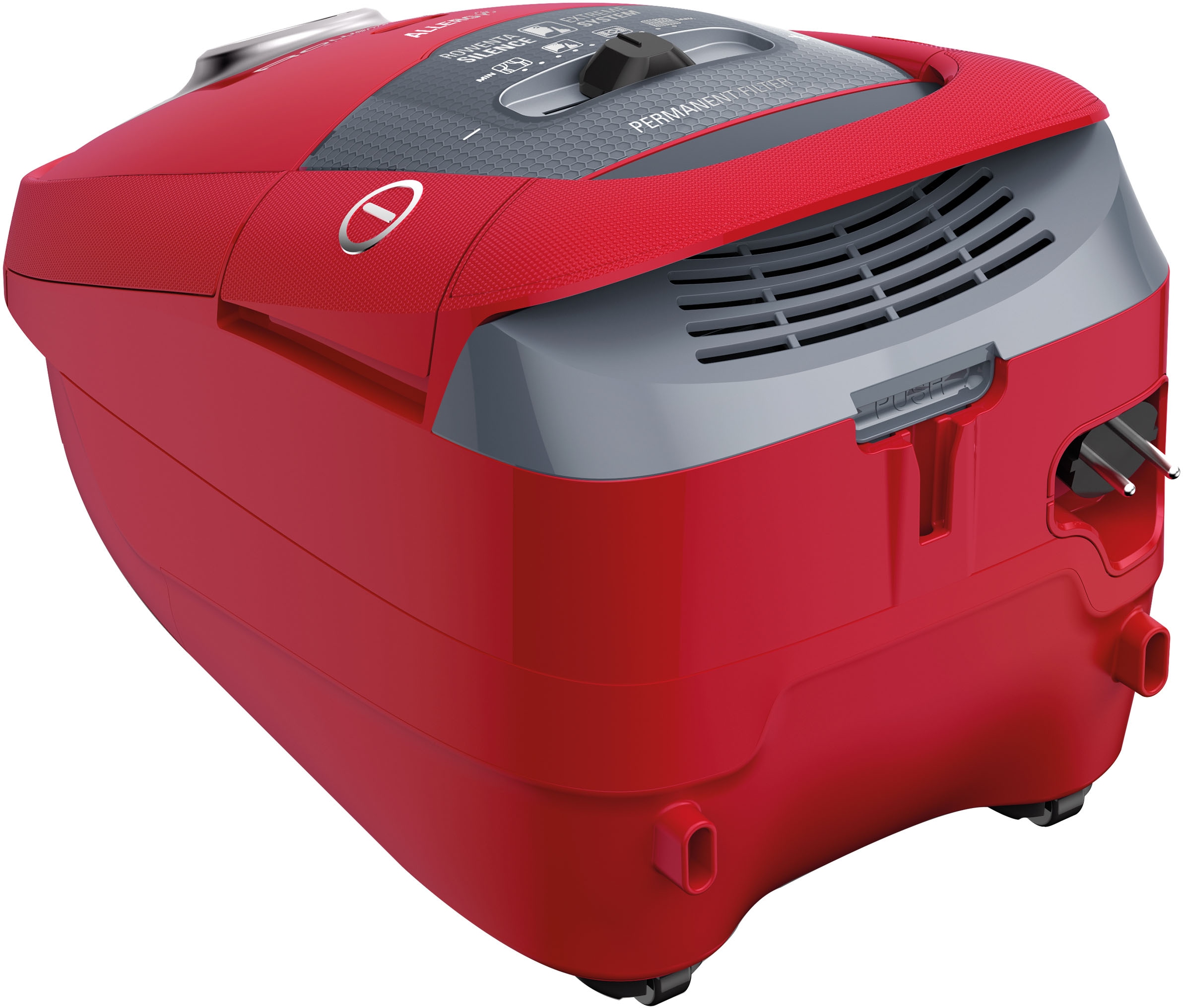 Rowenta Bodenstaubsauger »Silence Force Allergy+ Home & Car, mit Beutel, 450 W, 4,5 L Kapazität«, 450 W, mit Beutel, starker EffiTech-Motor, 8,4 m Netzkabel, 4 Leistungsstufen, RO7793