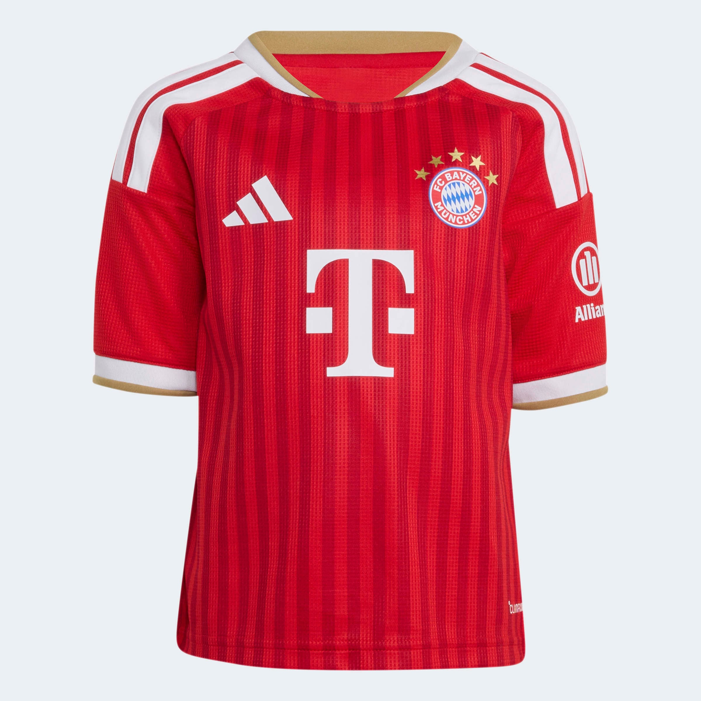 adidas Performance Trainingsanzug »FCB H MINI« 2 für junge Fußballfans, mit regulärem Schnitt, zweiteiliges Set