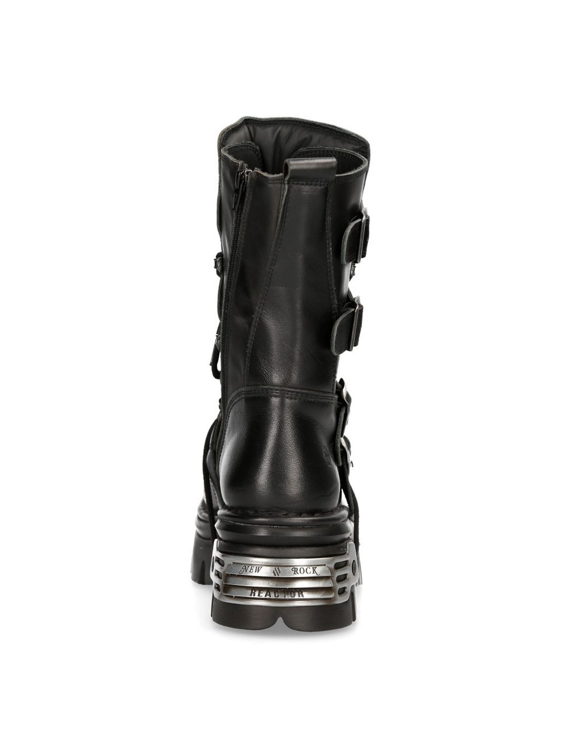 NEW ROCK Plateaustiefel »Plateau Boots M-373-S4«  Handgefertigt, Made in Spain