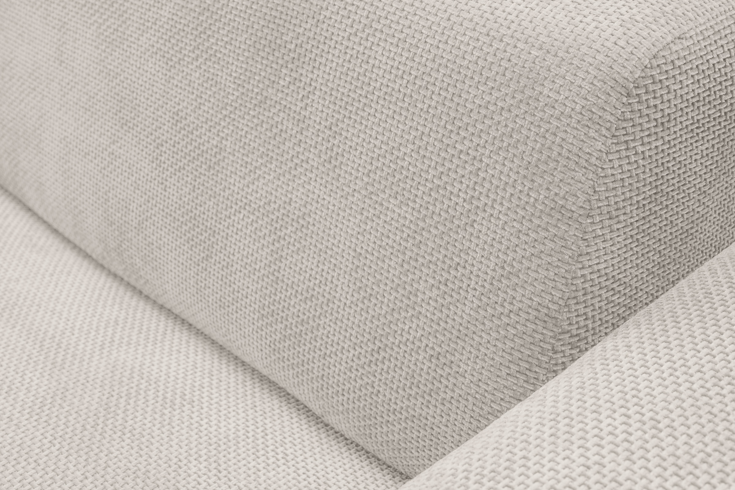 WERK2 Ecksofa »Zeus-L modern und zeitlos, Breite 253cm, bequemes Sofa«, Curvy Trend Ecksofa mit urbaner Optik