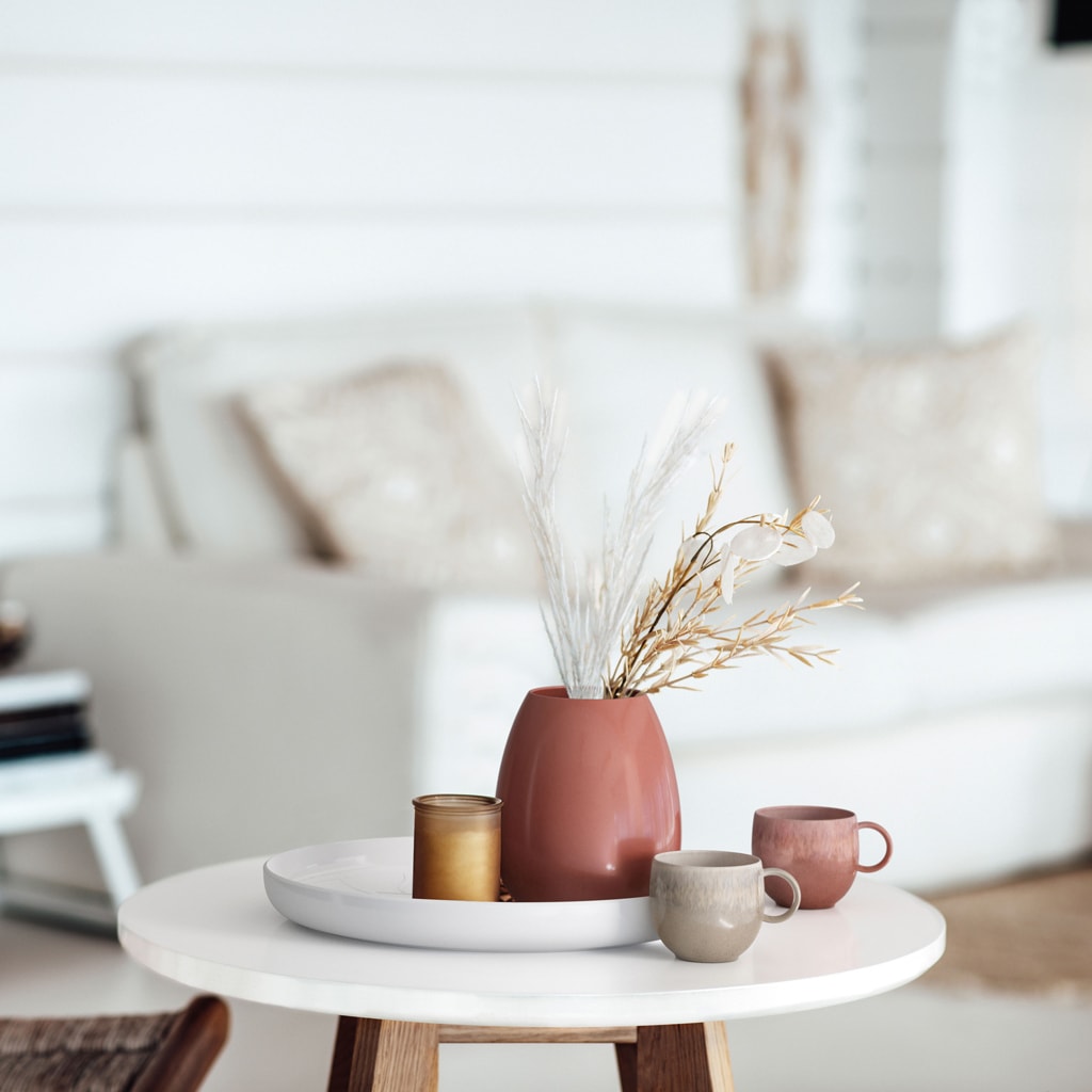 like. by Villeroy & Boch Dekovase »Vase Drop Perlemor Home 17,5 cm rosa«