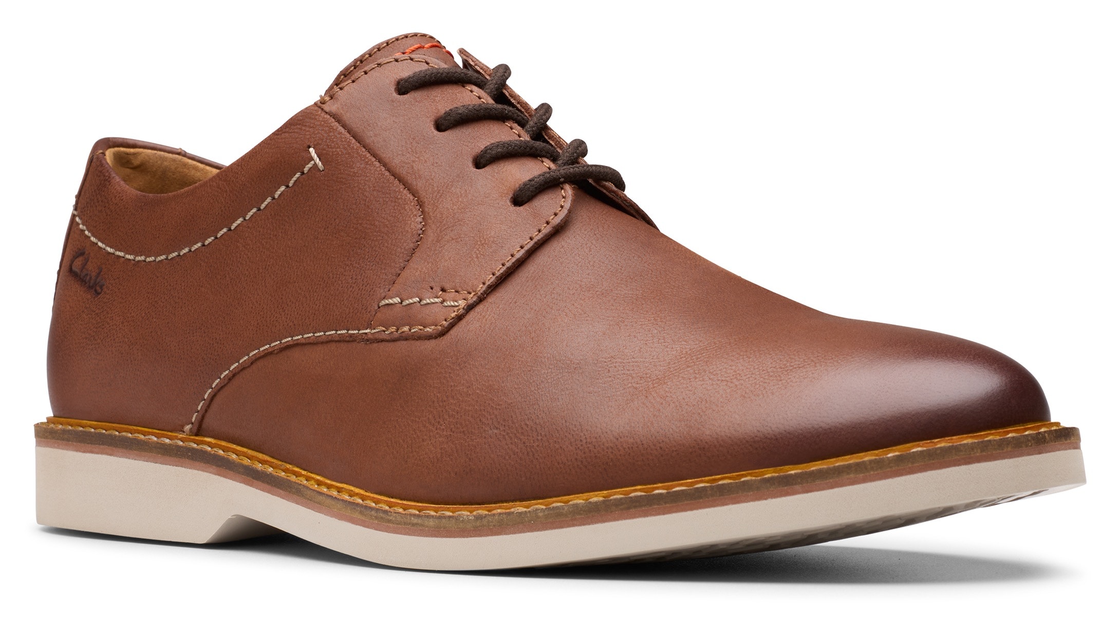 Clarks Schnürschuh »Atticus LTLace«, Hybrid Sneaker, Business Schnürschuh mit sportiver Laufsohle